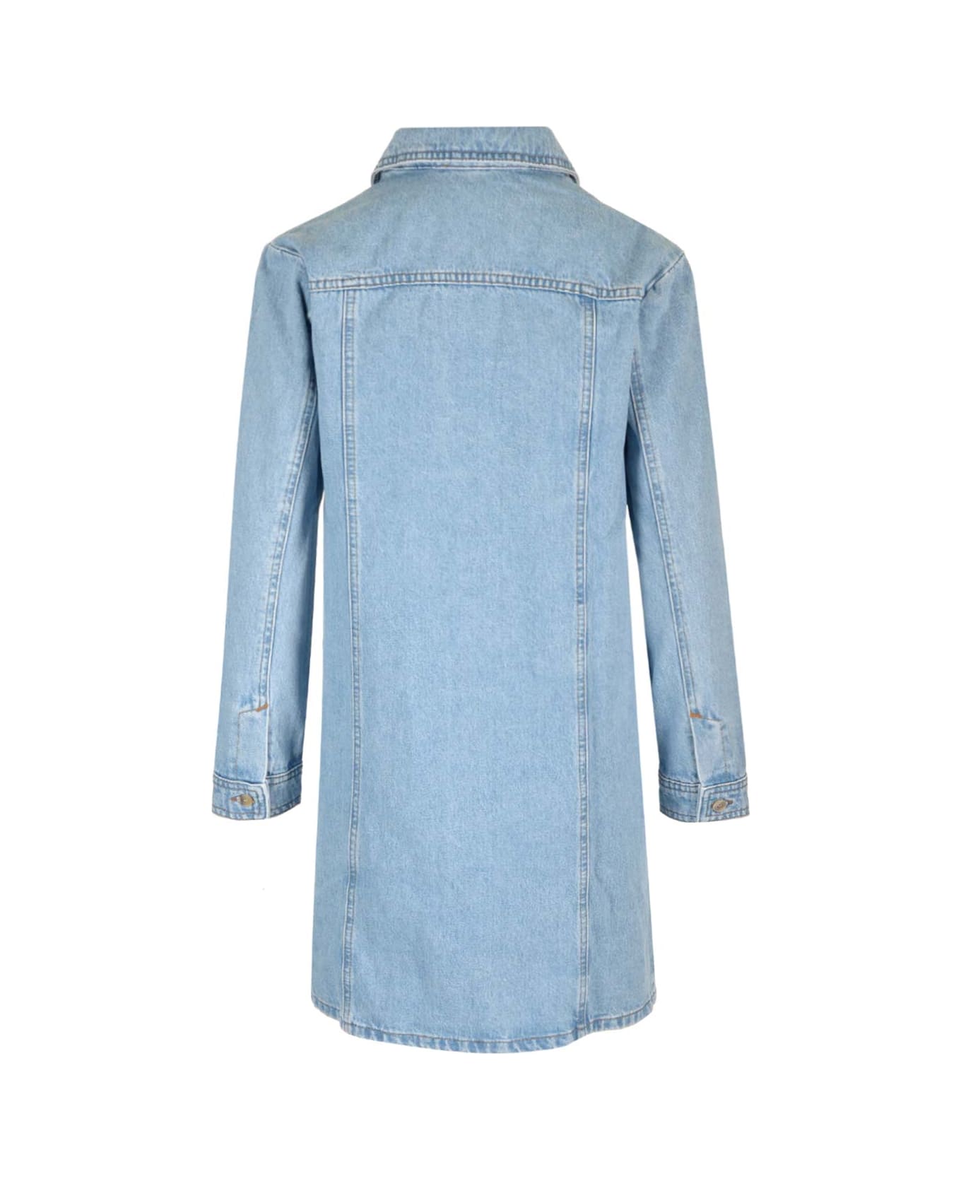 A.P.C. Denim Dress - Light Blue コート
