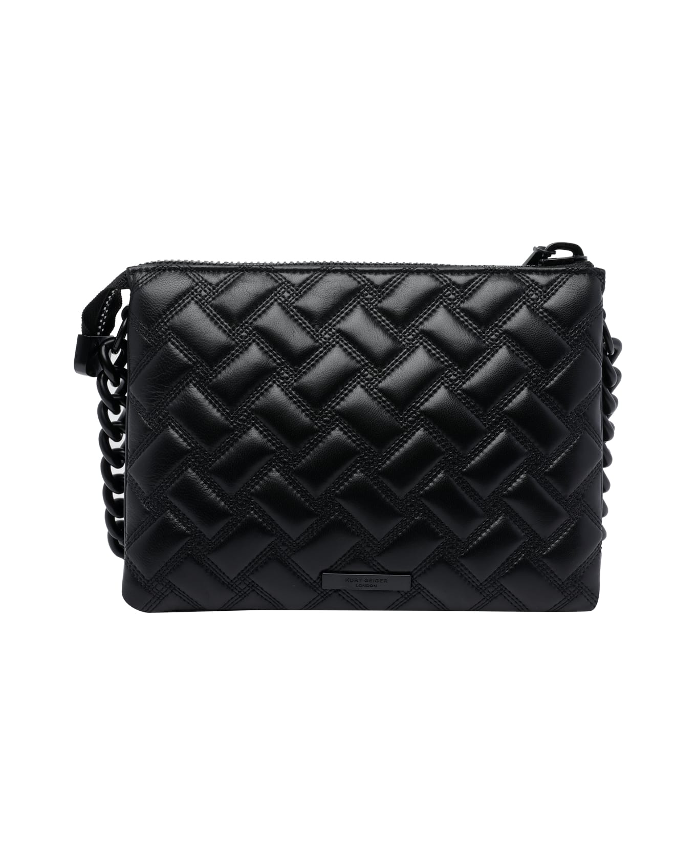 Kurt Geiger Kensington French Pouch Bag - Black