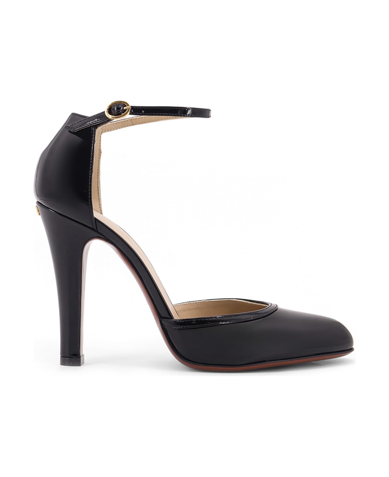 Valentino Garavani Hi Dolly Patent Leather Décolleté - Black