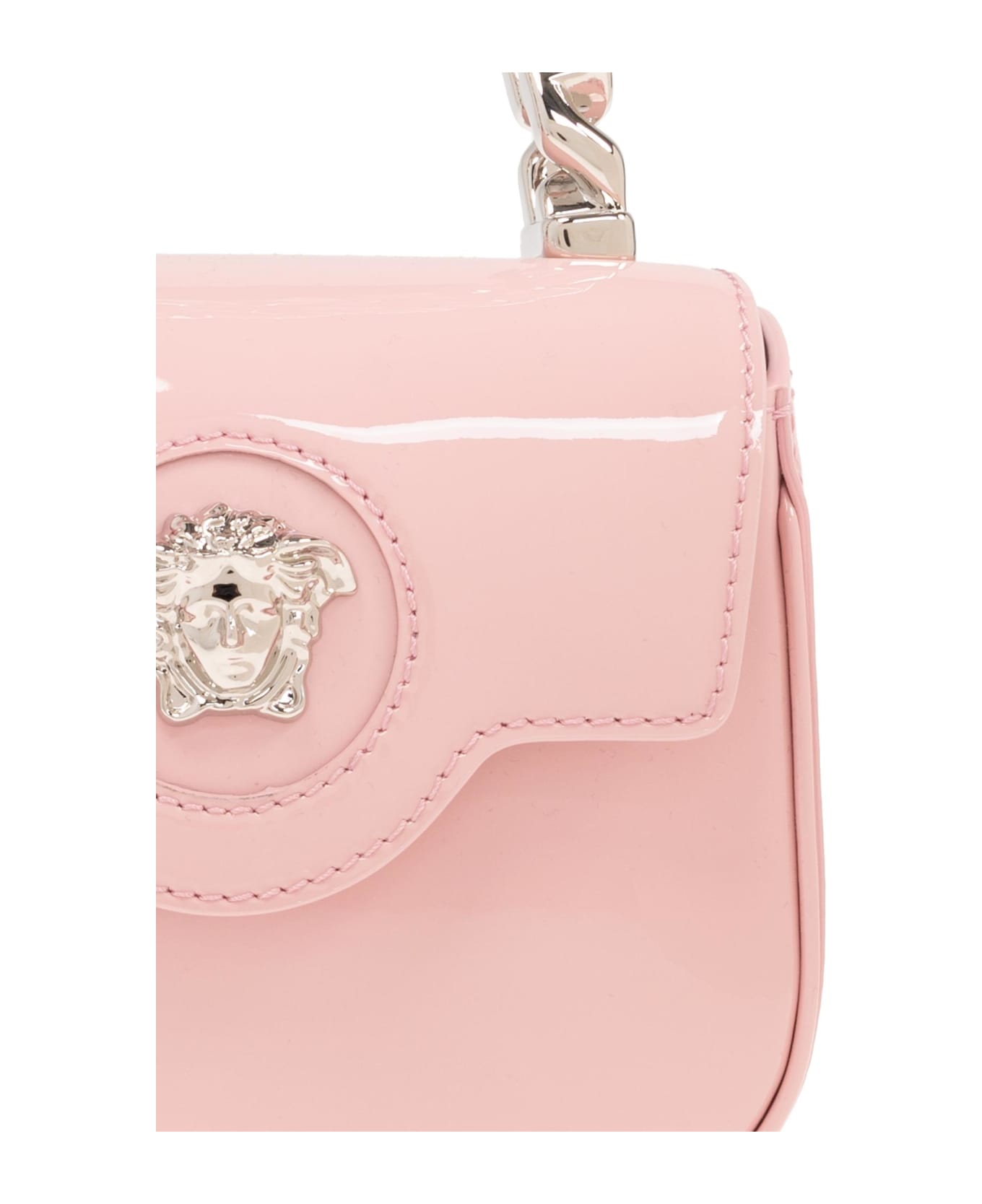 Versace 'mini La Medusa' Shoulder Bag - PINK