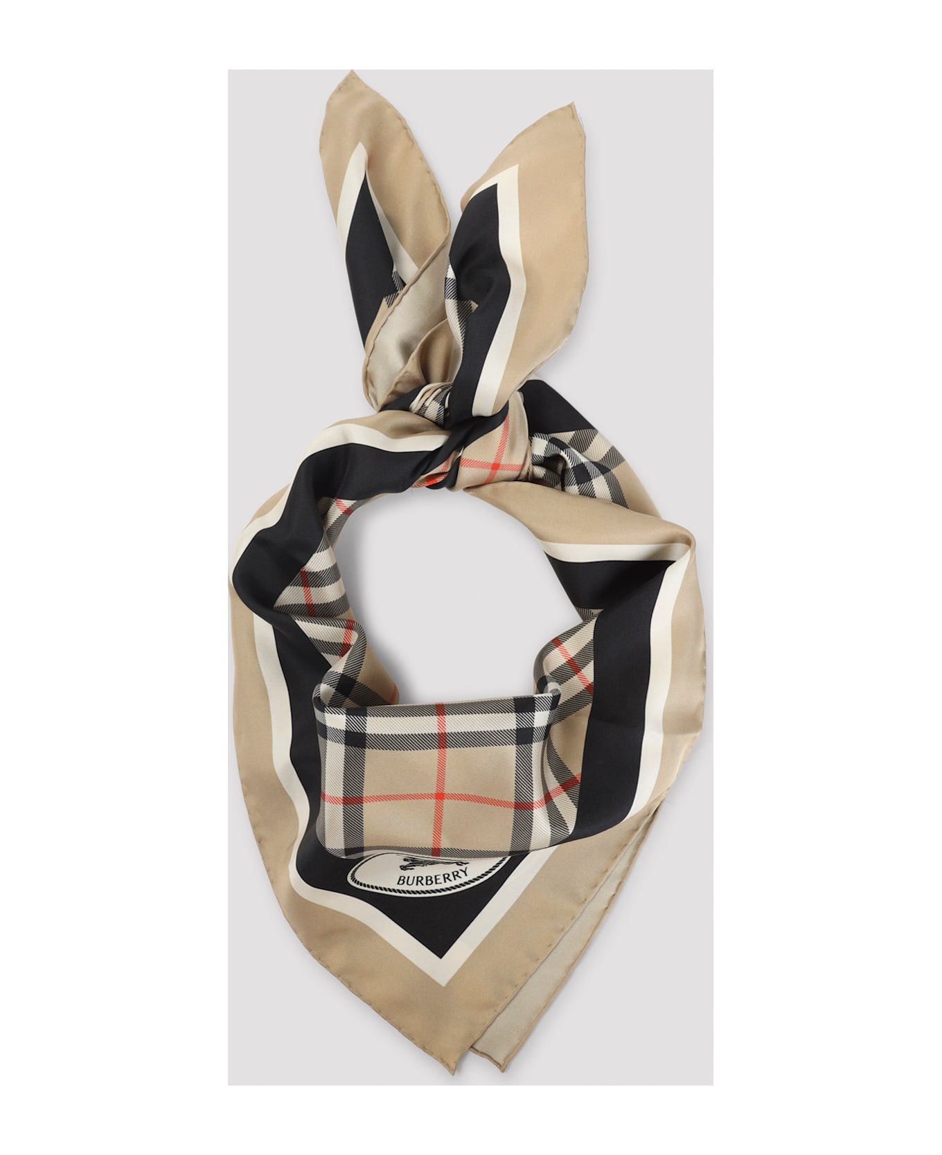 Burberry Check Scarf - Sand