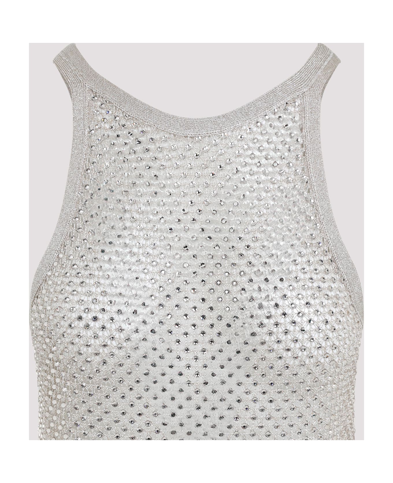 Tom Ford Lurex Knit Top - Champagne