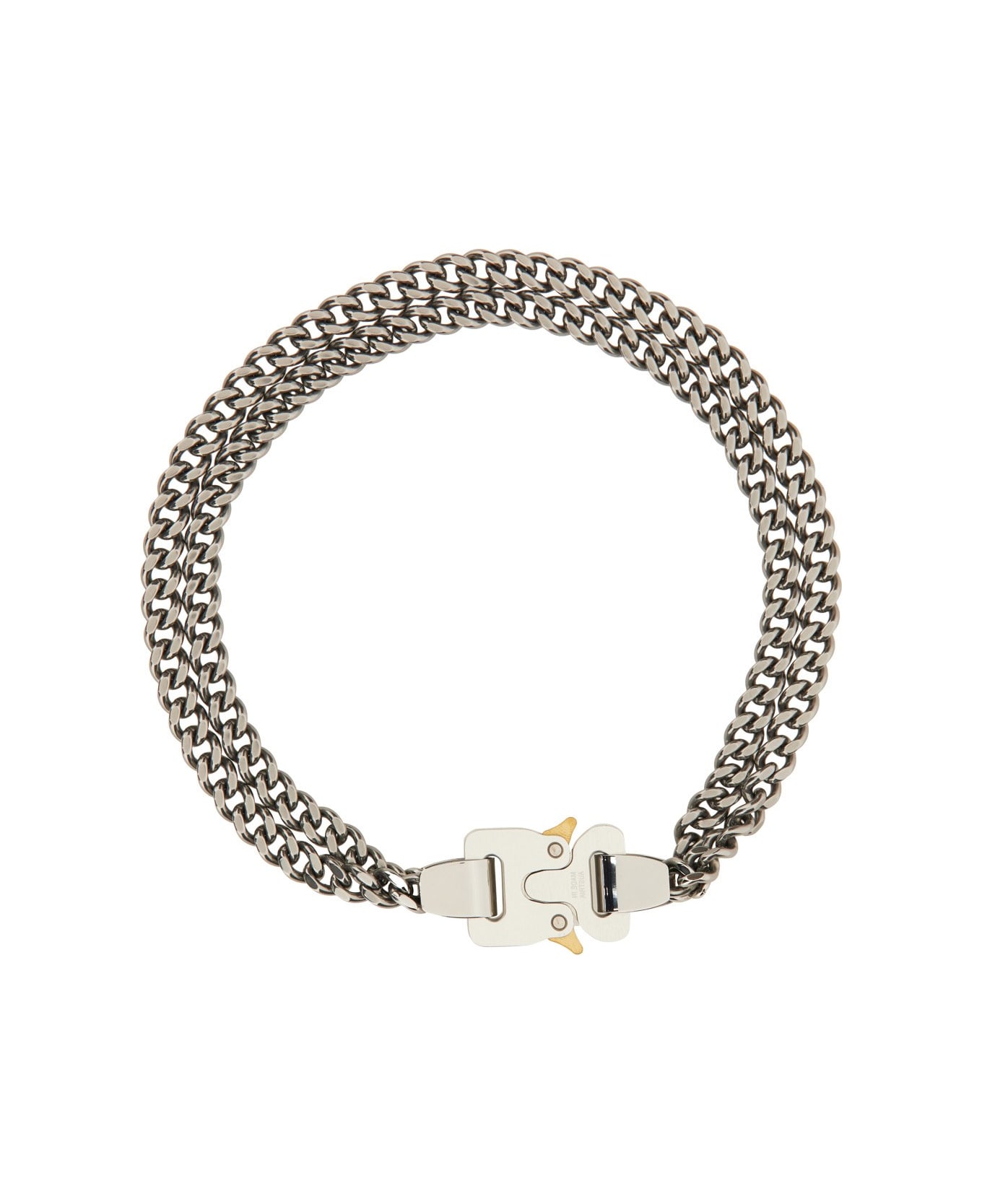 1017 ALYX 9SM 2x Chain Necklace - ARGENTO