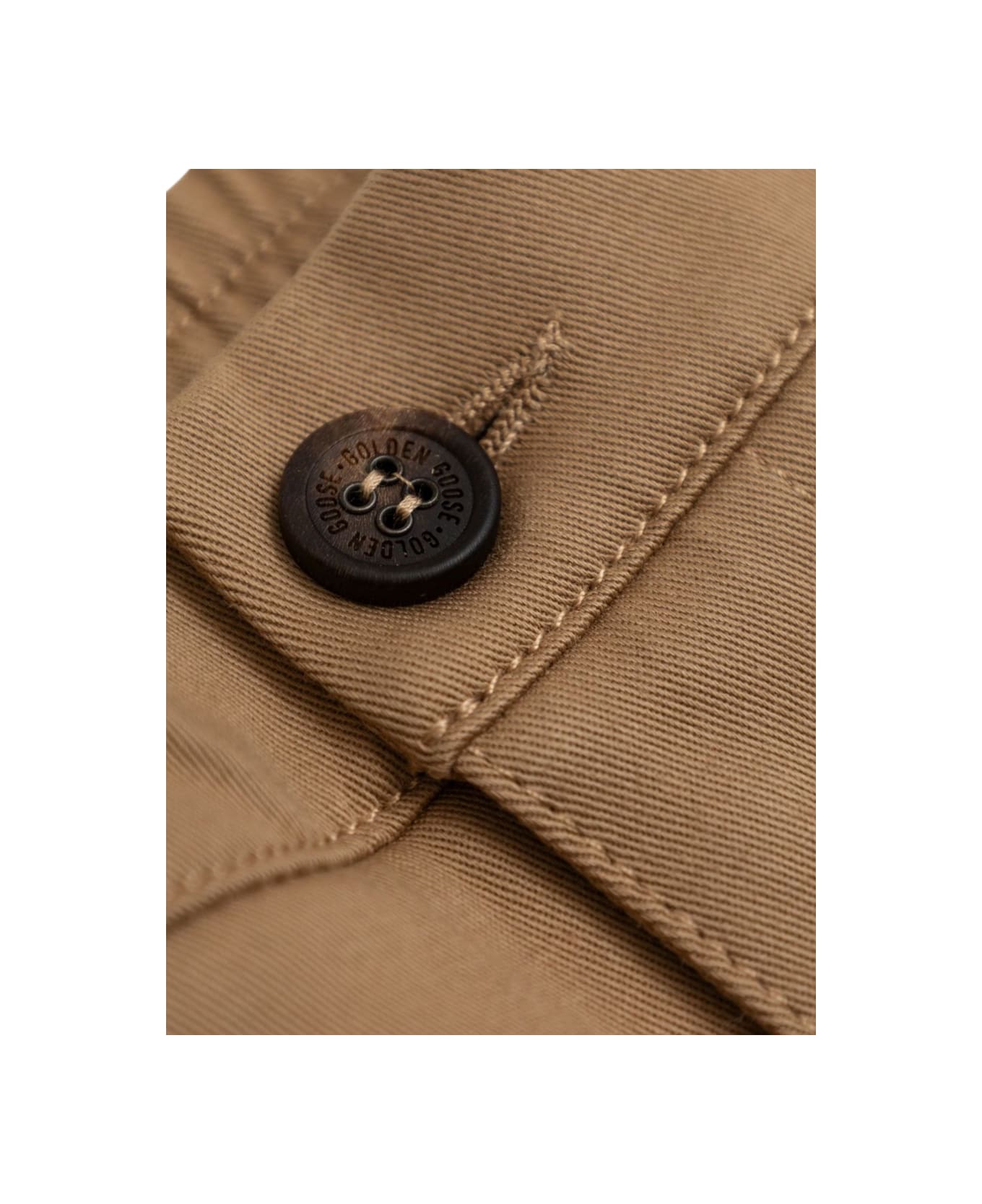 Golden Goose Baby Short Pants - BEIGE