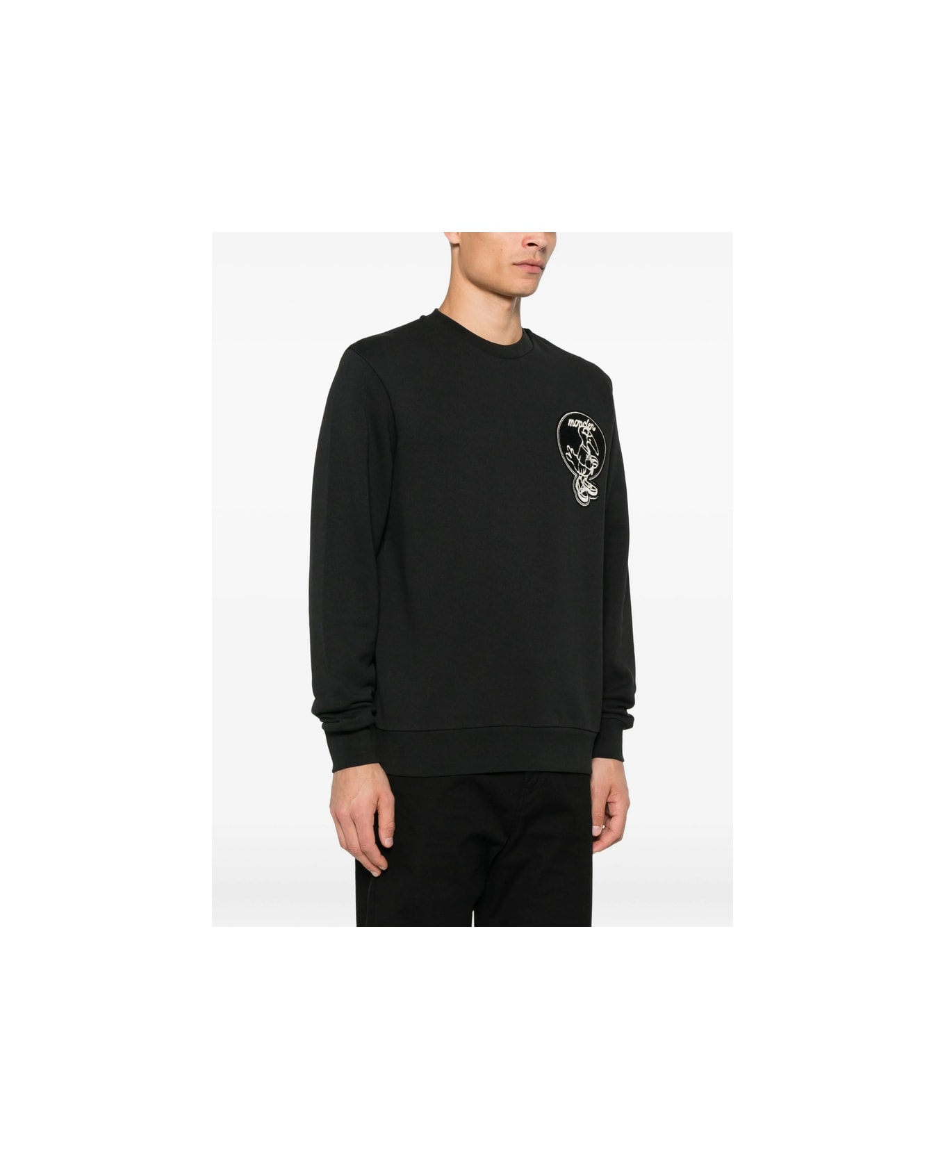 Moncler Sweatshirt - BLACK