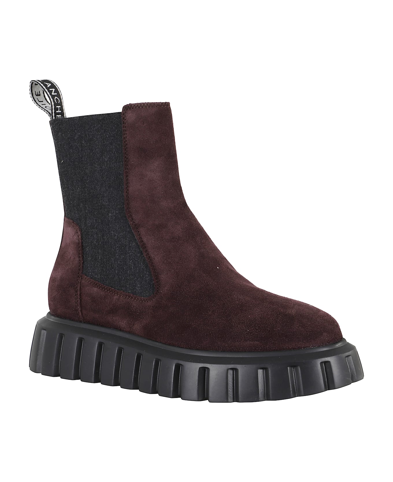 Voile Blanche Grenelle Chelsea Suede - Dark Burgundy