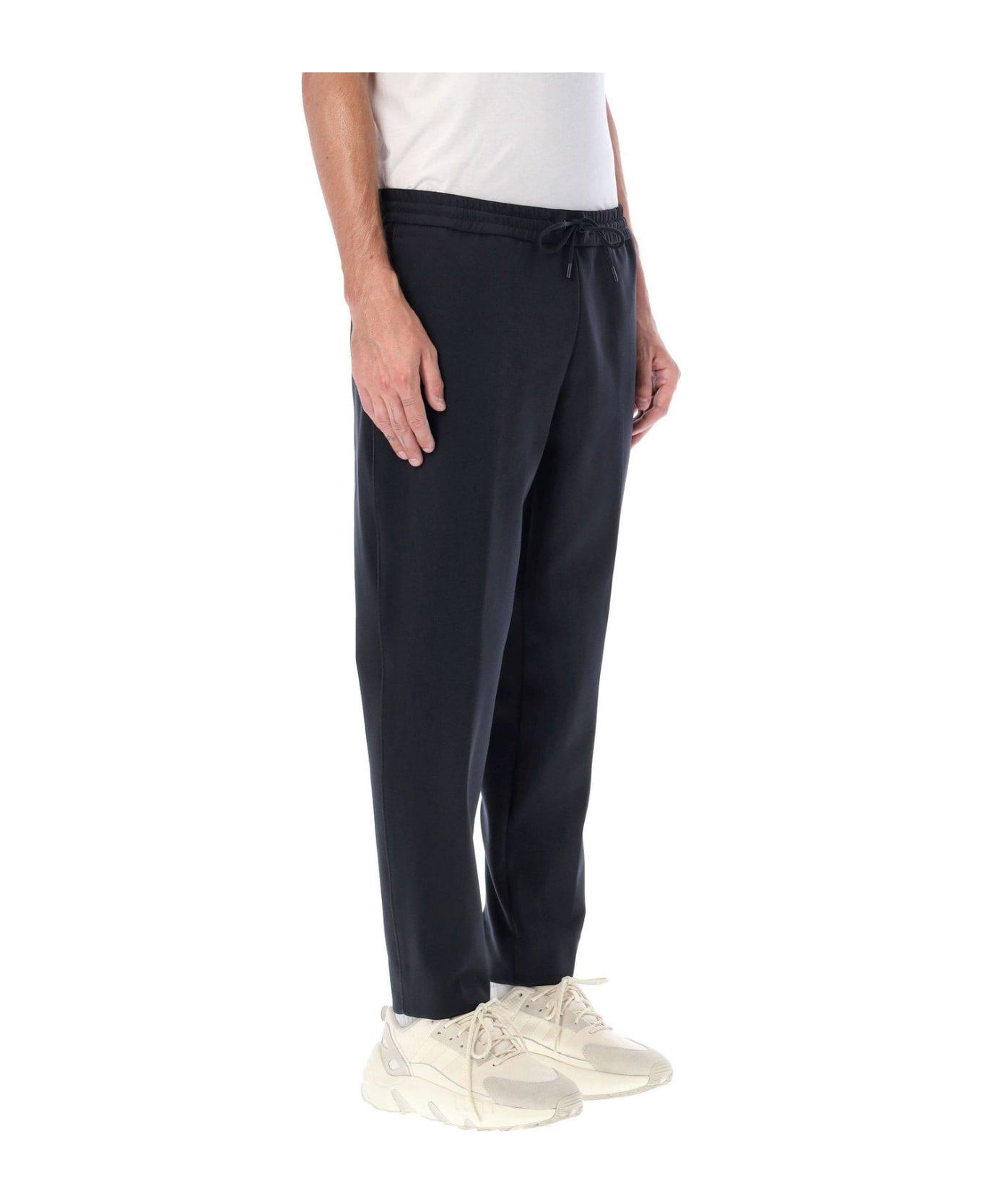 Moncler Classic Drawstring Pants - Black