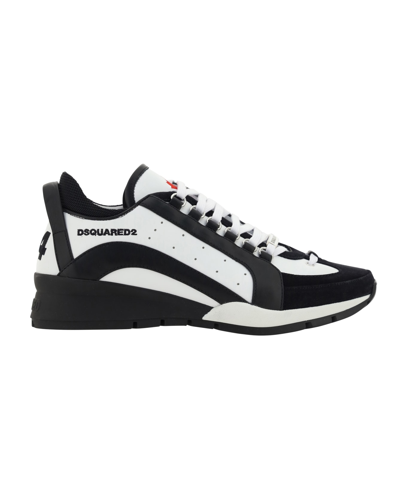 Dsquared2 Legendary Leather Low-top Sneakers - black