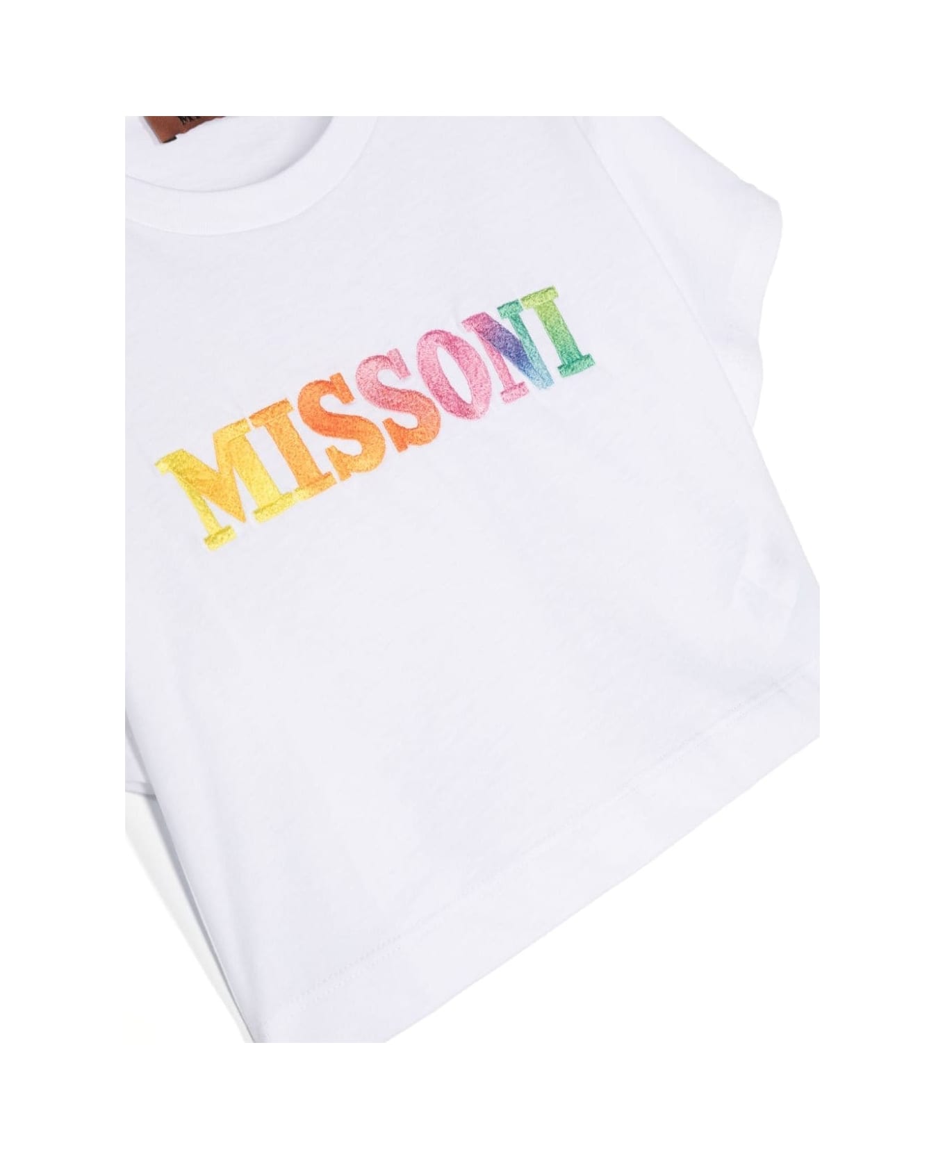 Missoni Kids T-shirt Con Logo - White Tシャツ＆ポロシャツ