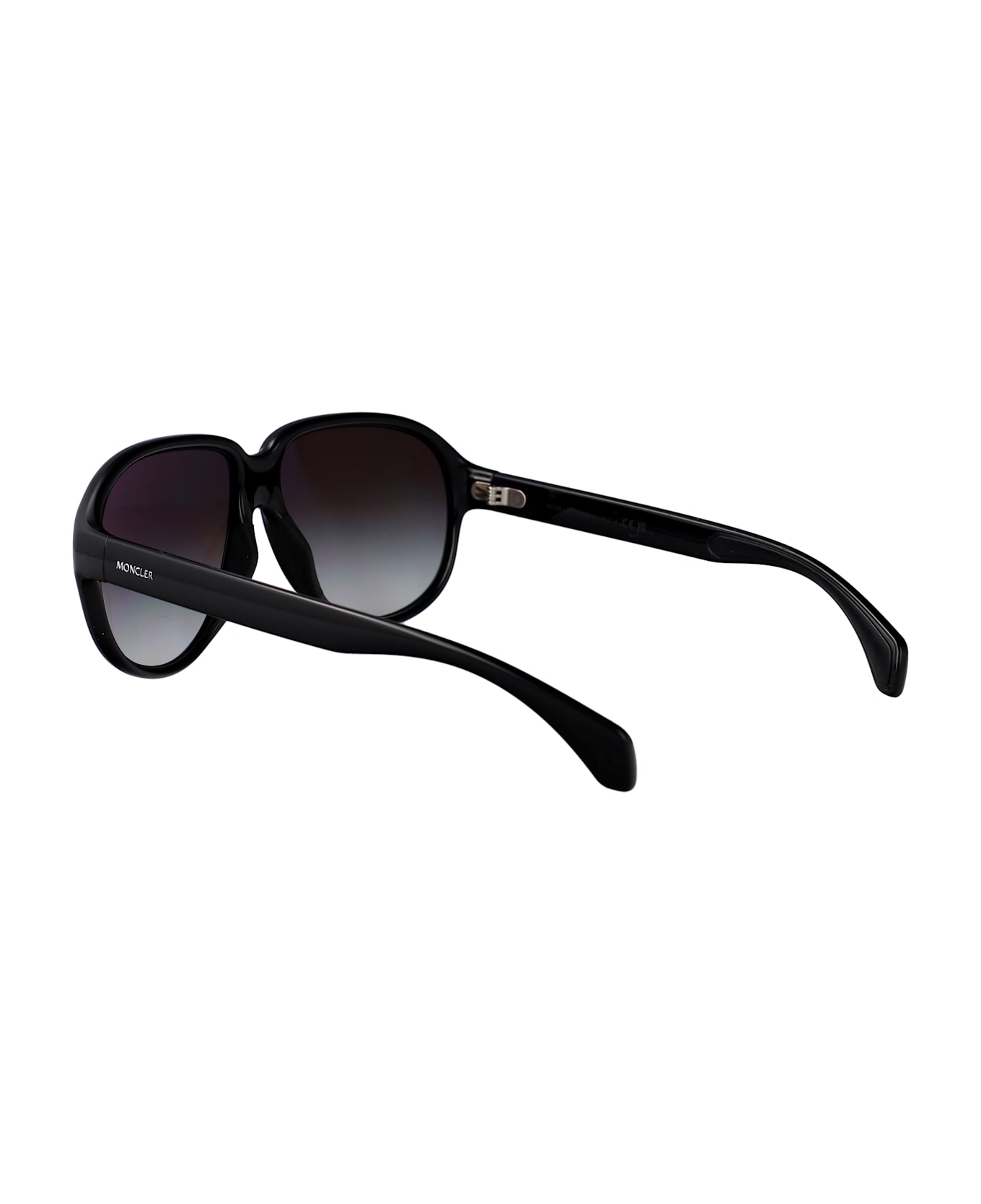 Moncler Eyewear Halcyonne Sunglasses - SHINY BLACK 