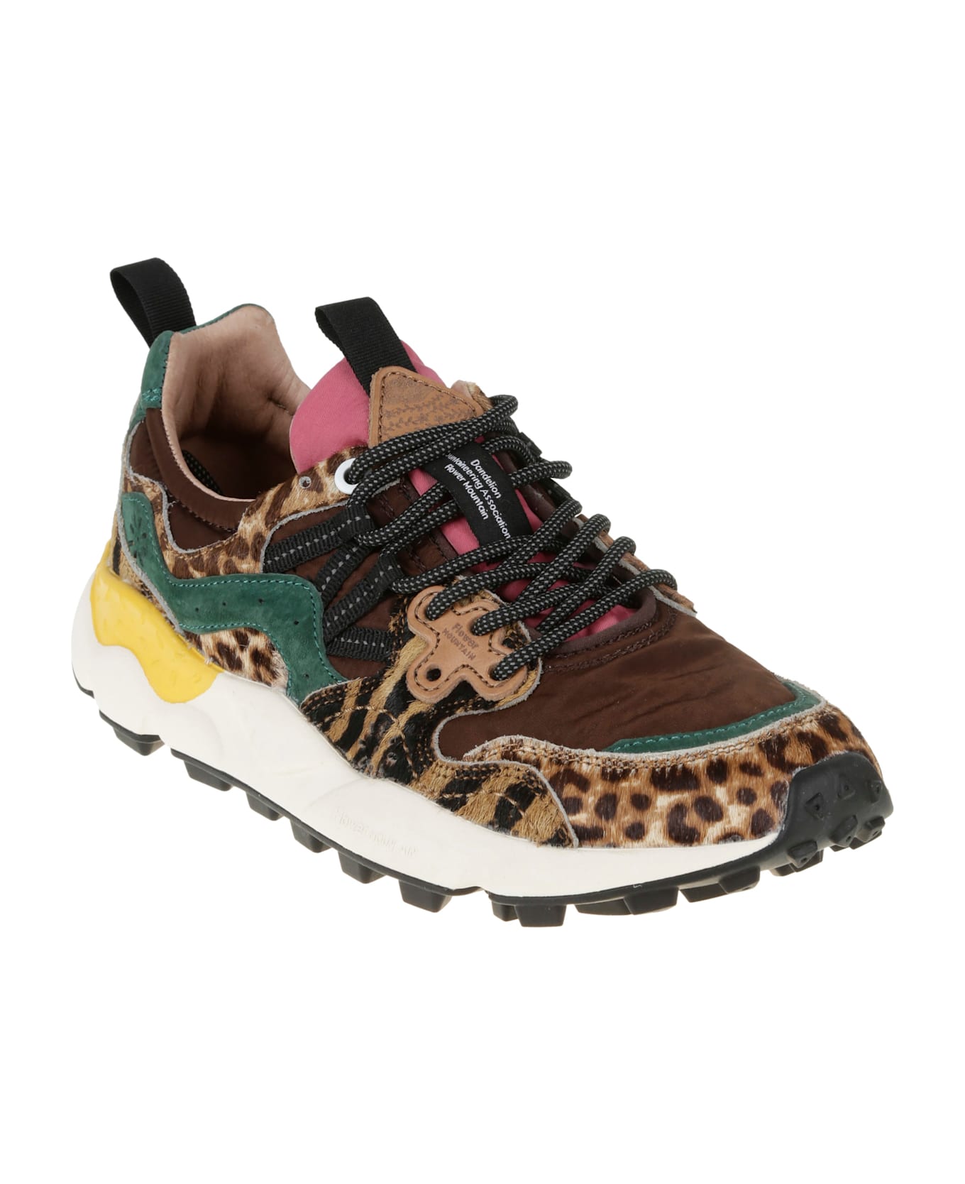 Flower Mountain Yamano Sneakers - Brown/Multicolor