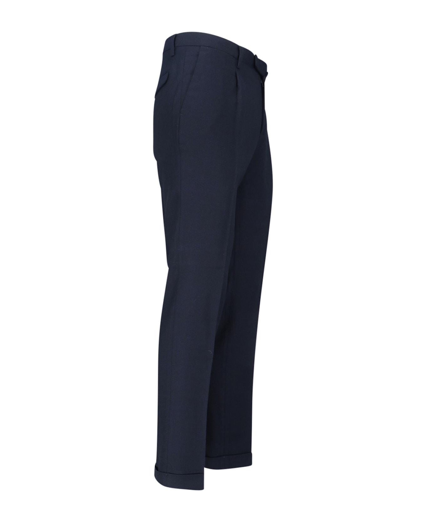 Briglia 1949 Virgin Wool Pants - Blue