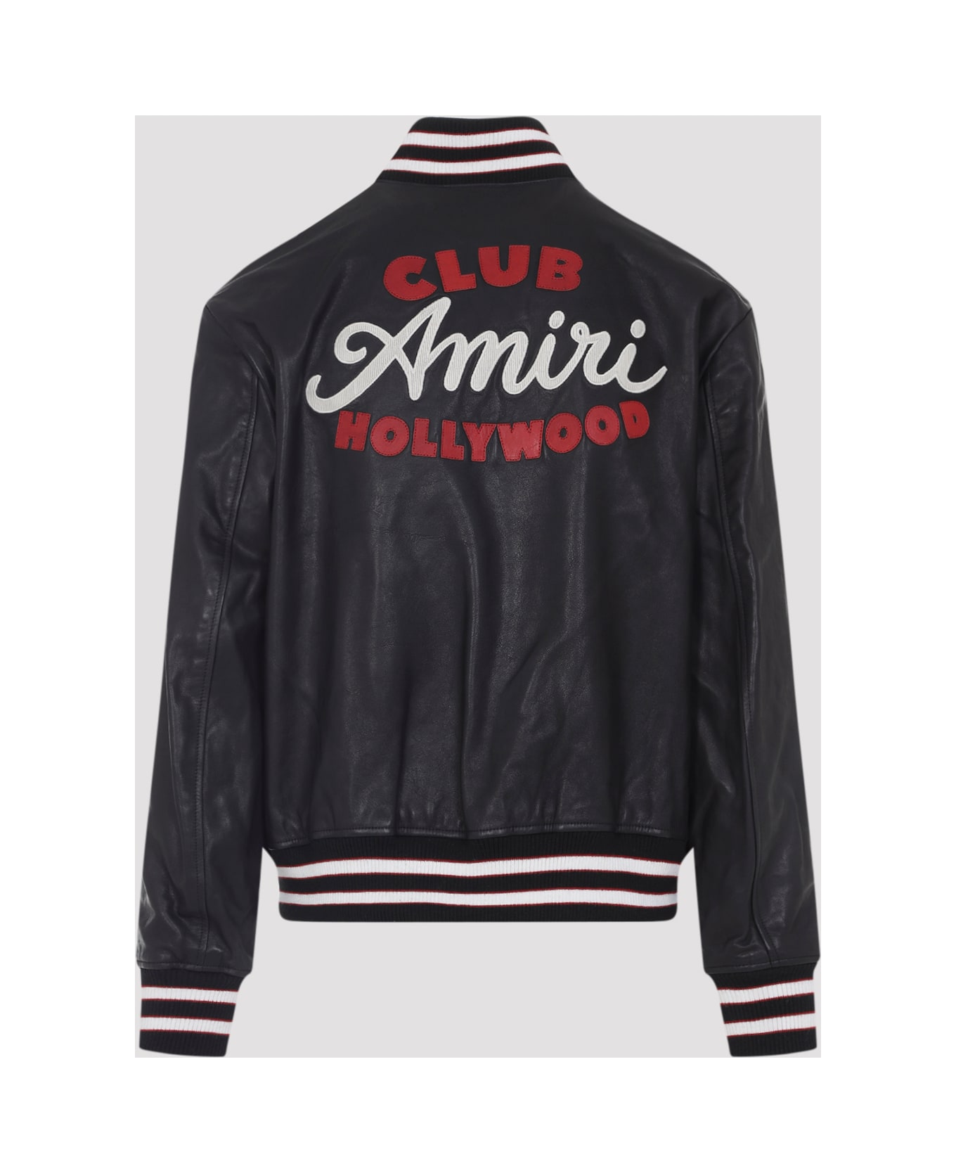 AMIRI Club Varsity Jacket - BLACK