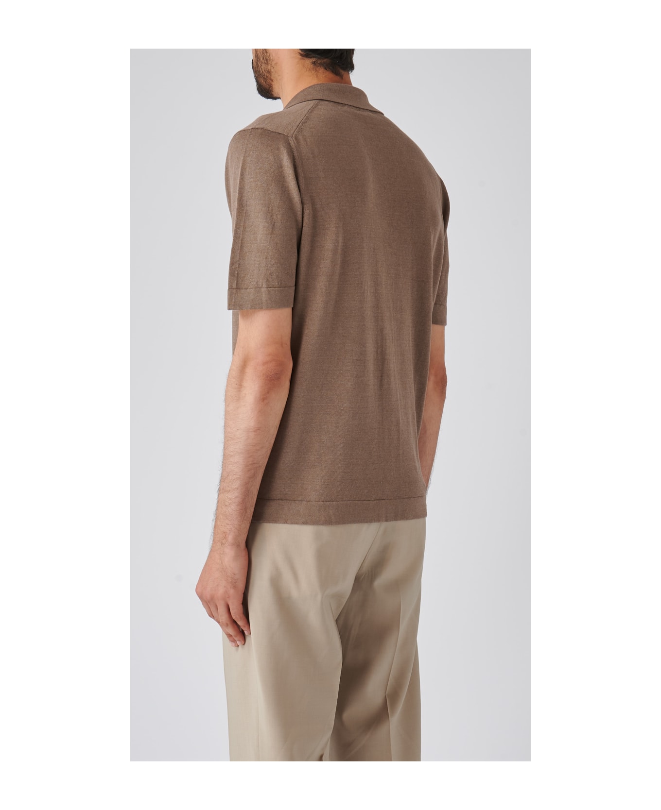 Gran Sasso Camicia M/m Shirt - TERRA シャツ