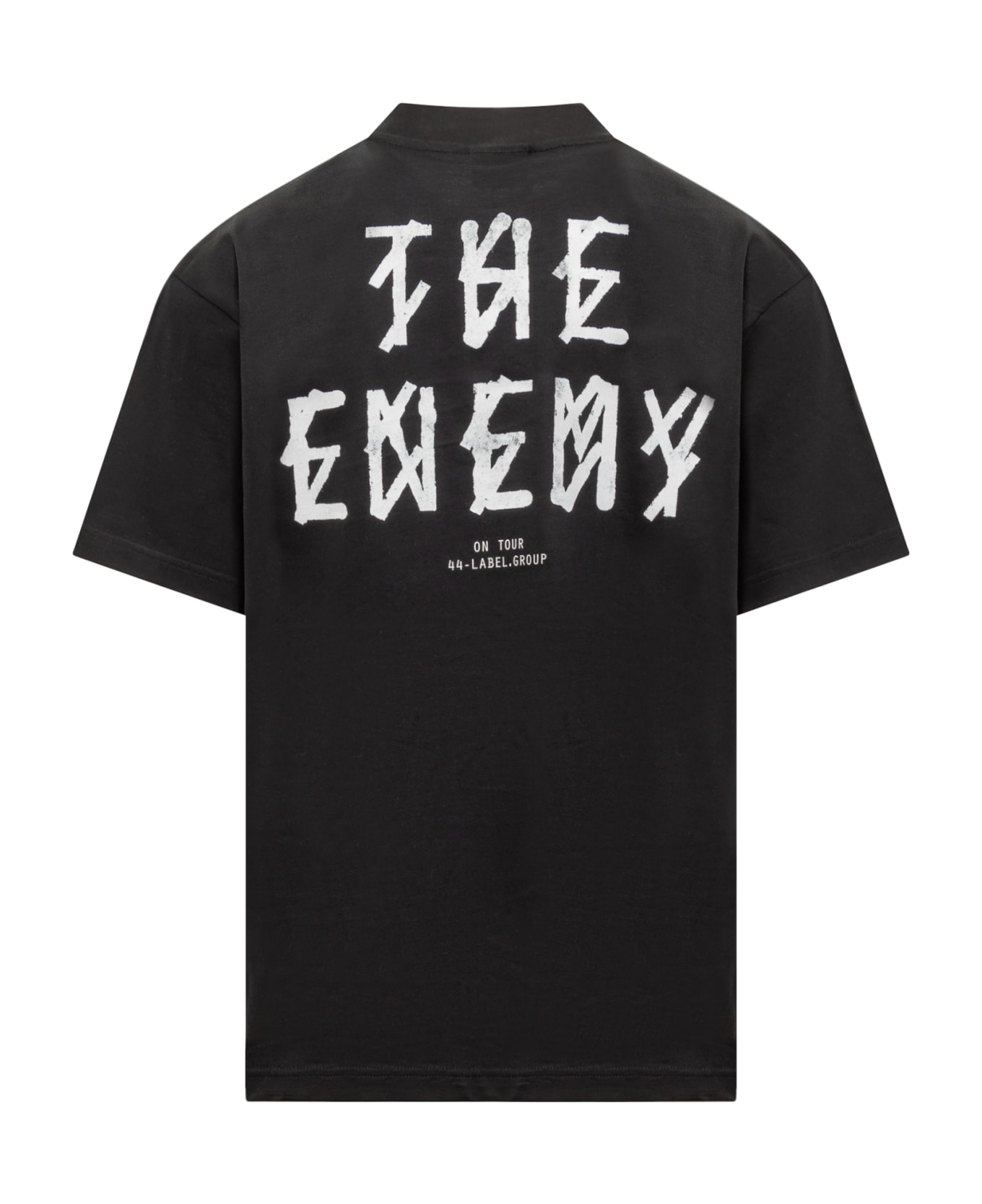 44 Label Group The Enemy T-shirt - BLACK シャツ