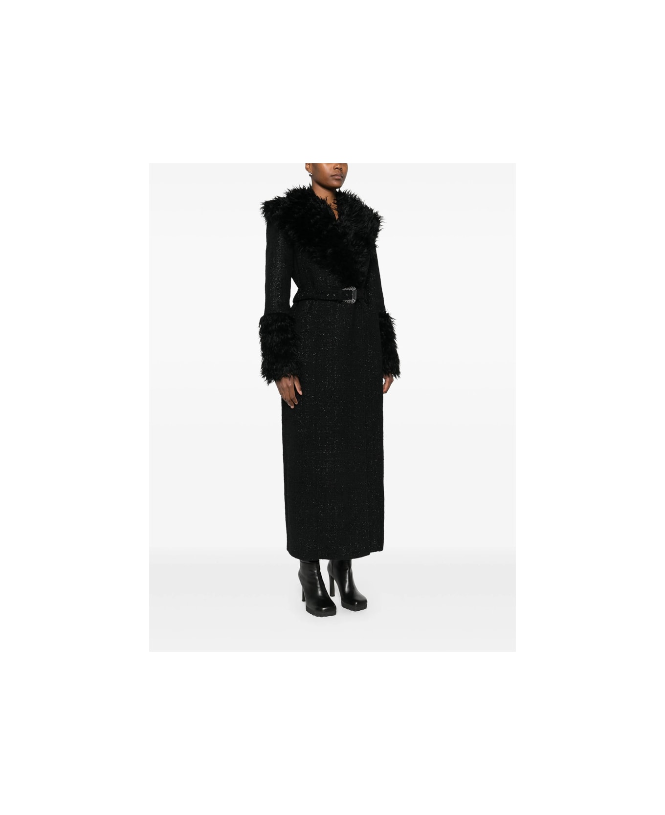Versace Jeans Couture Coat - BLACK