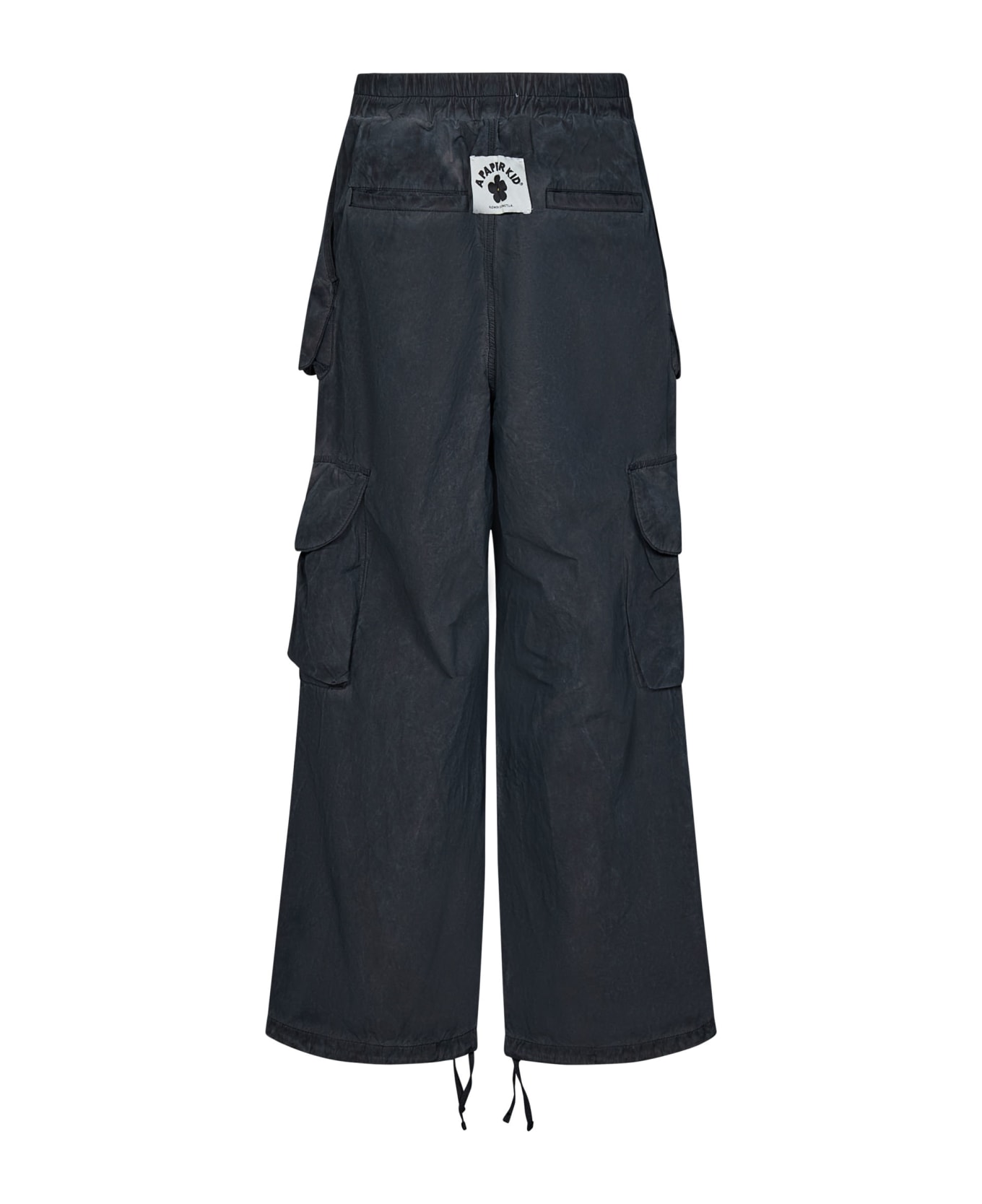 A Paper Kid Trousers - Nero