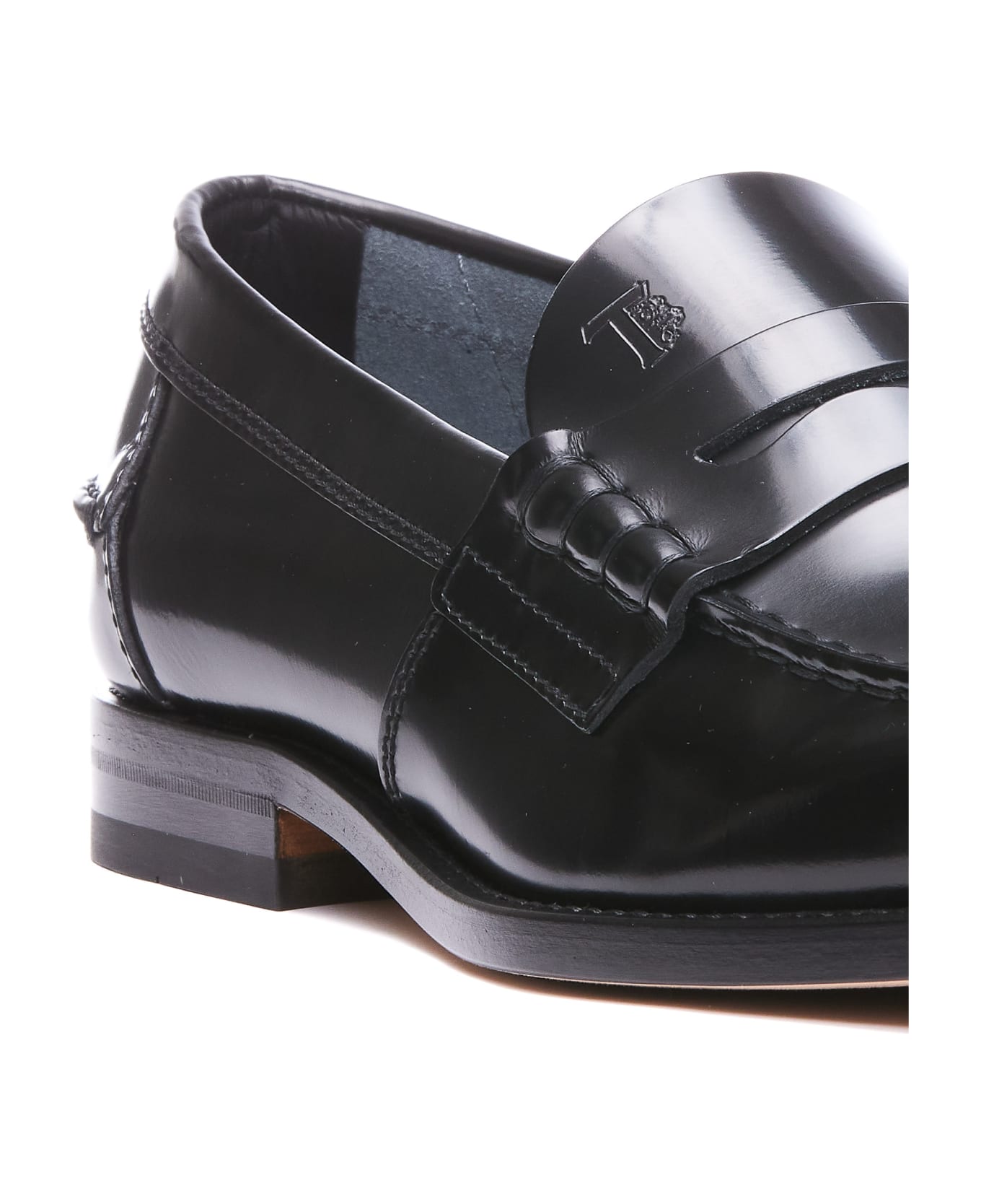 Tod's Penny Bar Loafers - Black