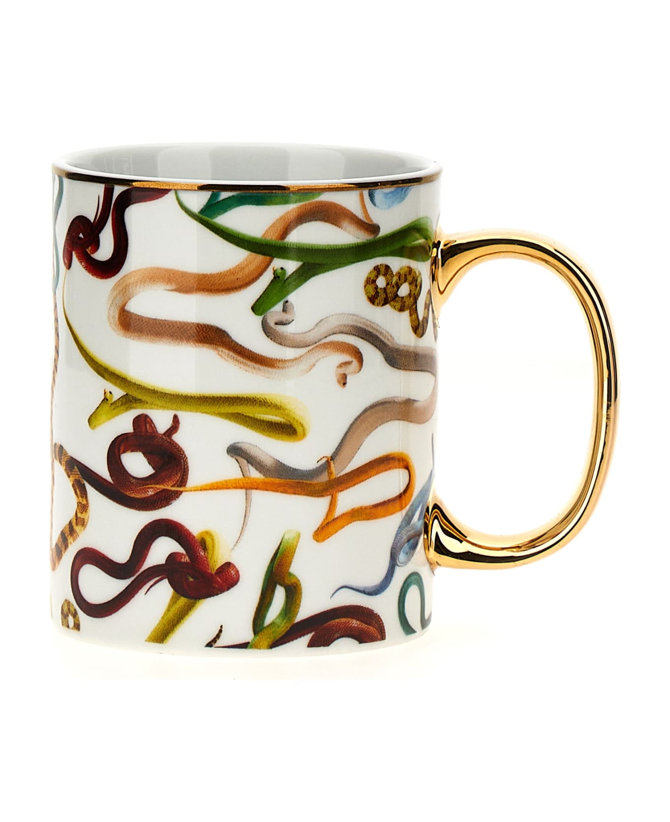 Seletti X Toiletpaper 'snakes' Cup - Multicolor