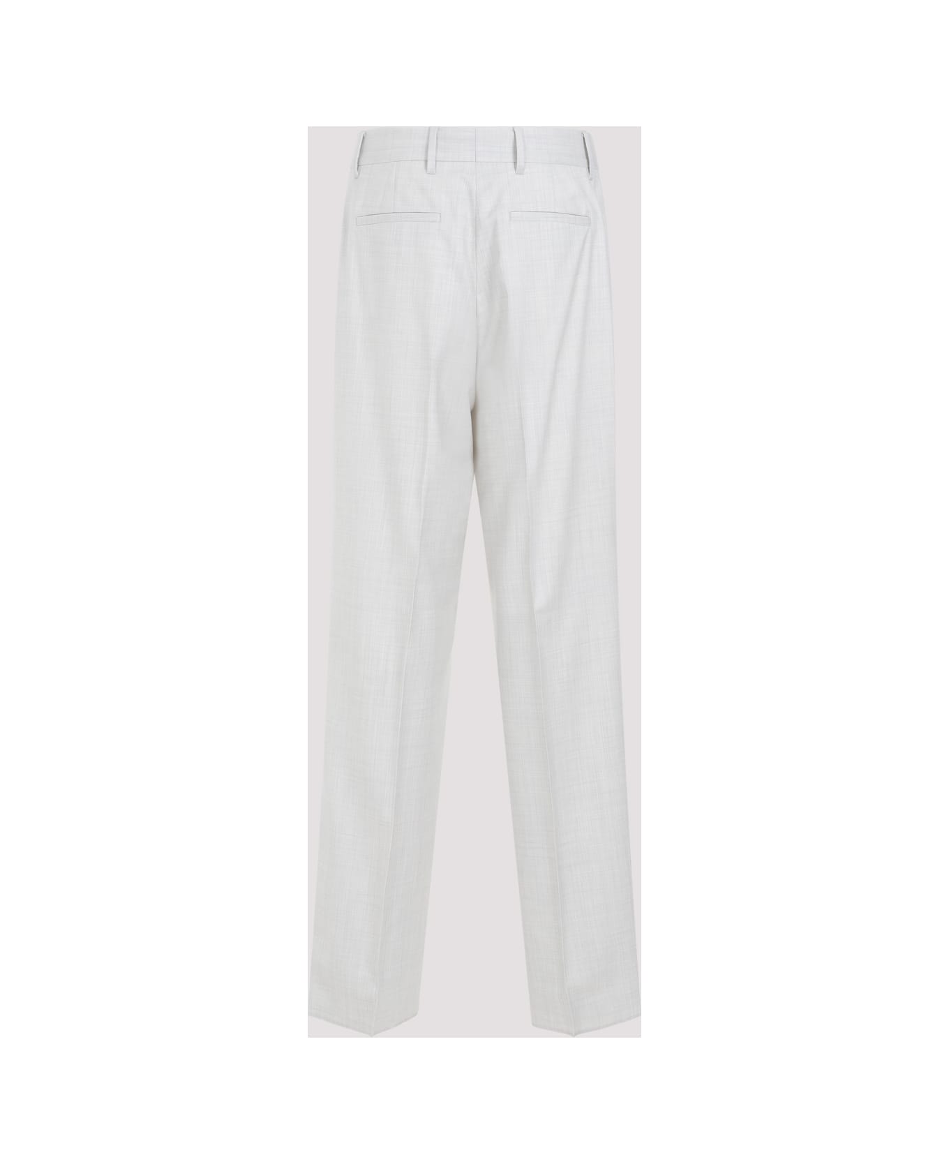 Givenchy Extra Wide Leg Trousers - Chalk White