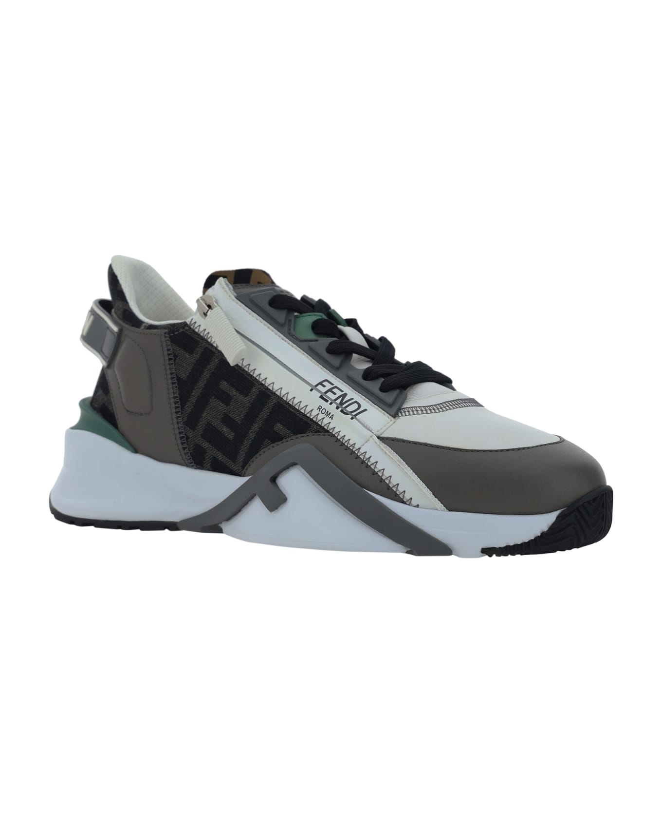 Fendi Flow Sneakers - Uwhit+grig.ner+argil スニーカー