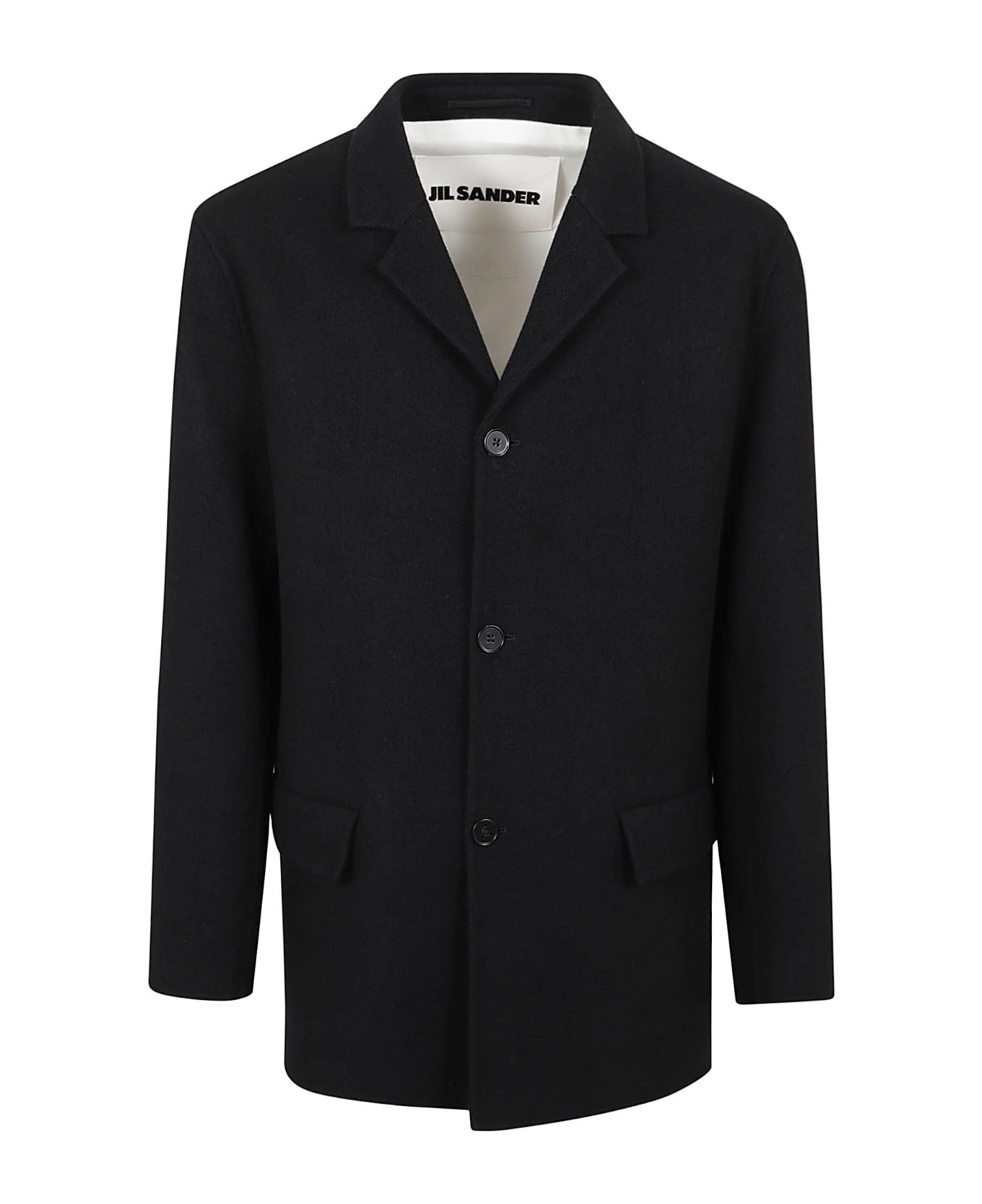 Jil Sander ジャケット ブラック系 Made In Italy Jil Sander Black Viscose Casual Jacket | italist