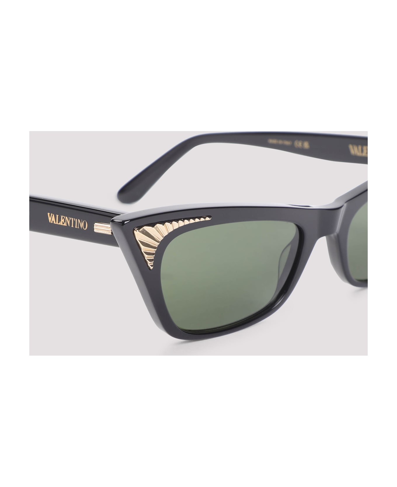 Valentino Garavani Acetate Sunglasses - Blk Gld