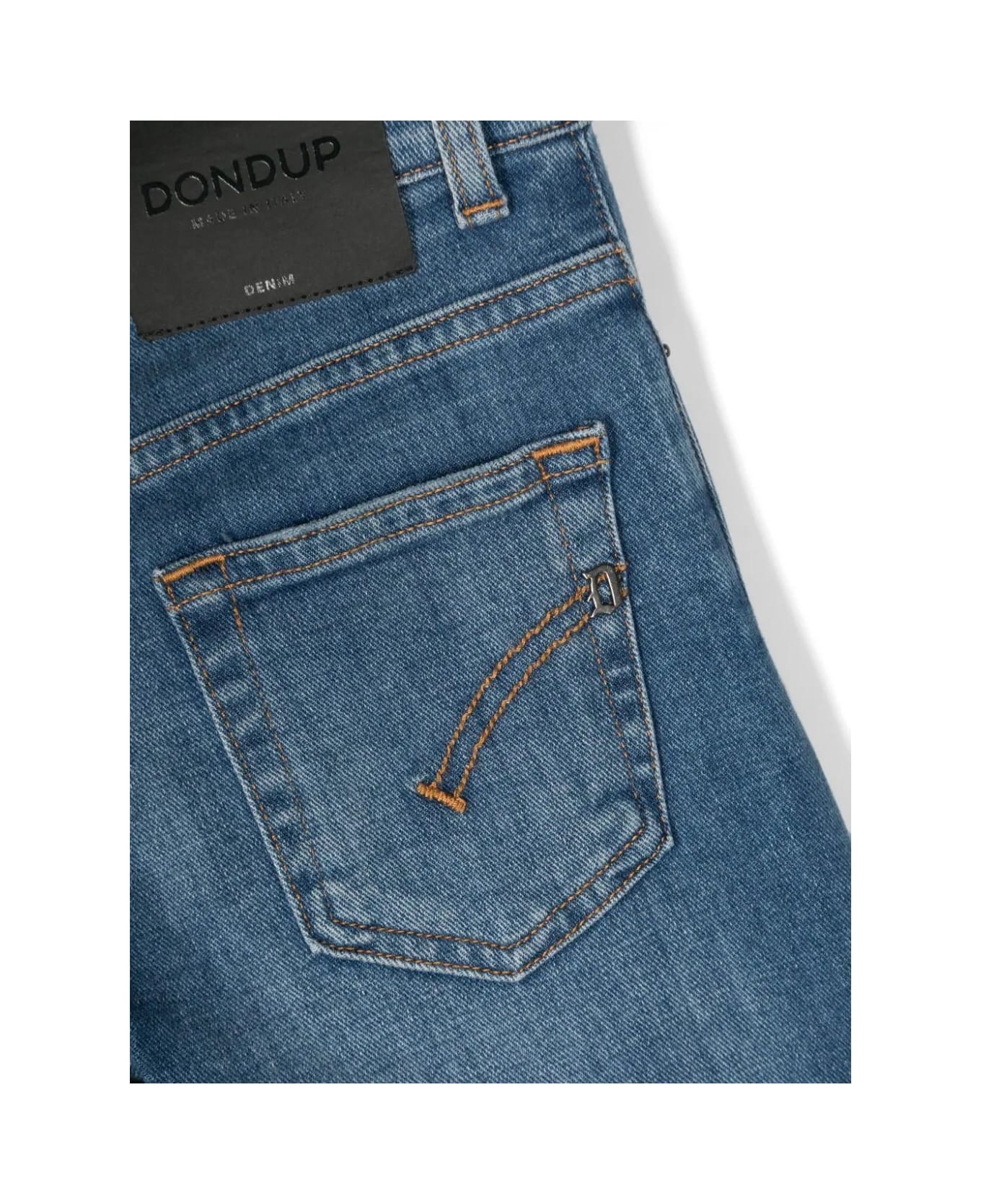 Dondup Blue Sean Jeans With Abrasions - Blue