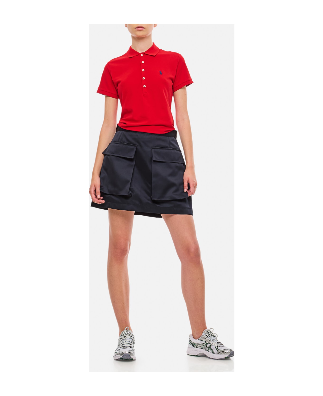 Plan C Cargo Mini Skirt - Black