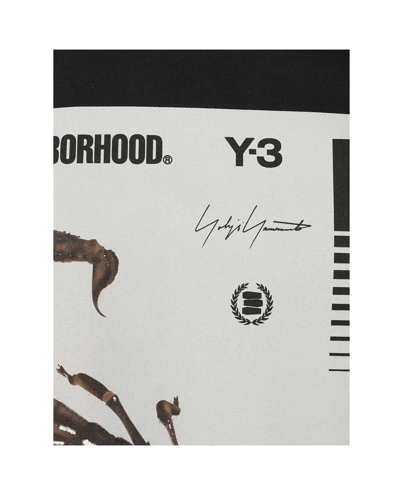 Y-3 Nbhd Graphic Tee - Multicolore