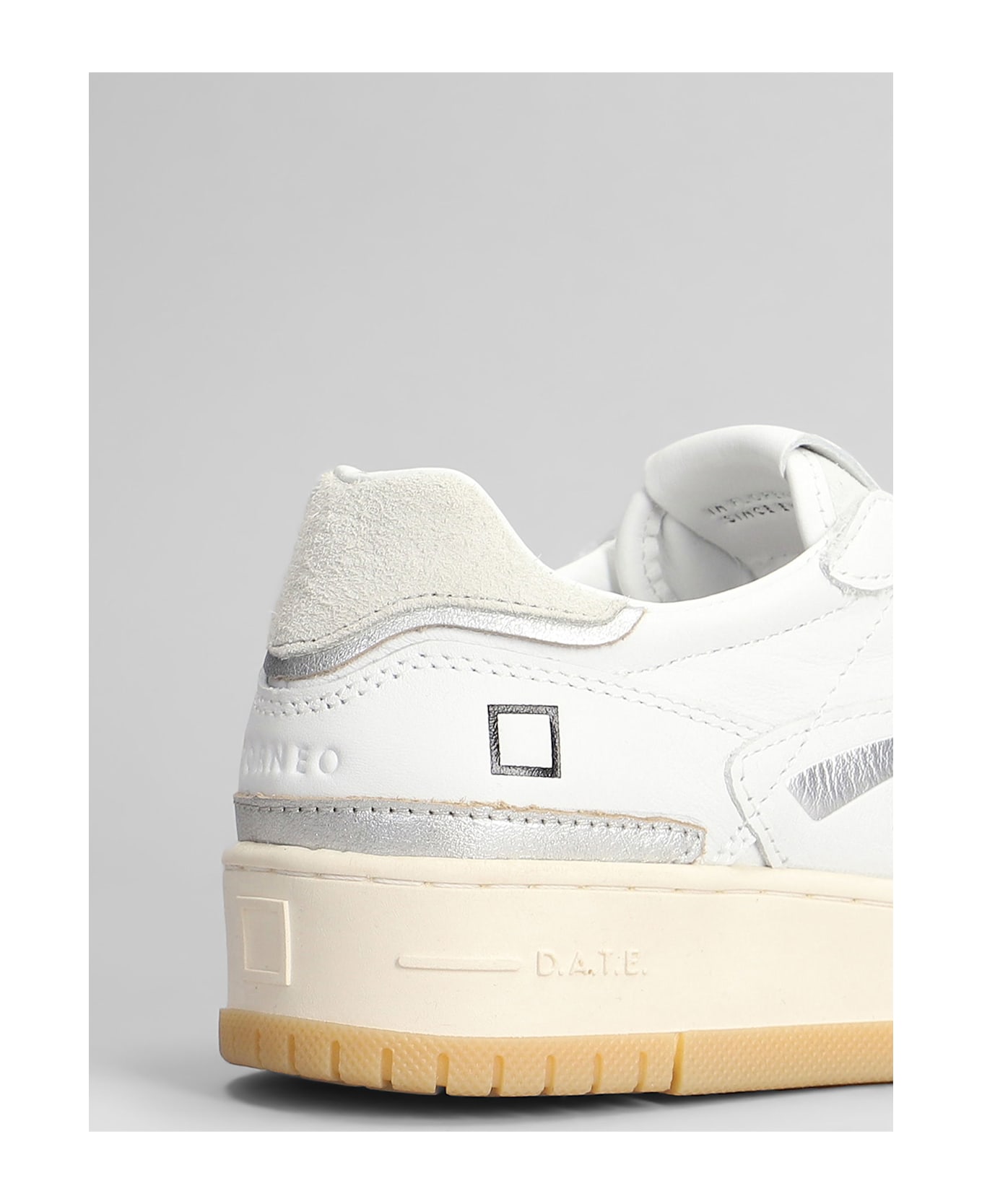 D.A.T.E. Torneo Pure Sneakers In White Leather - white