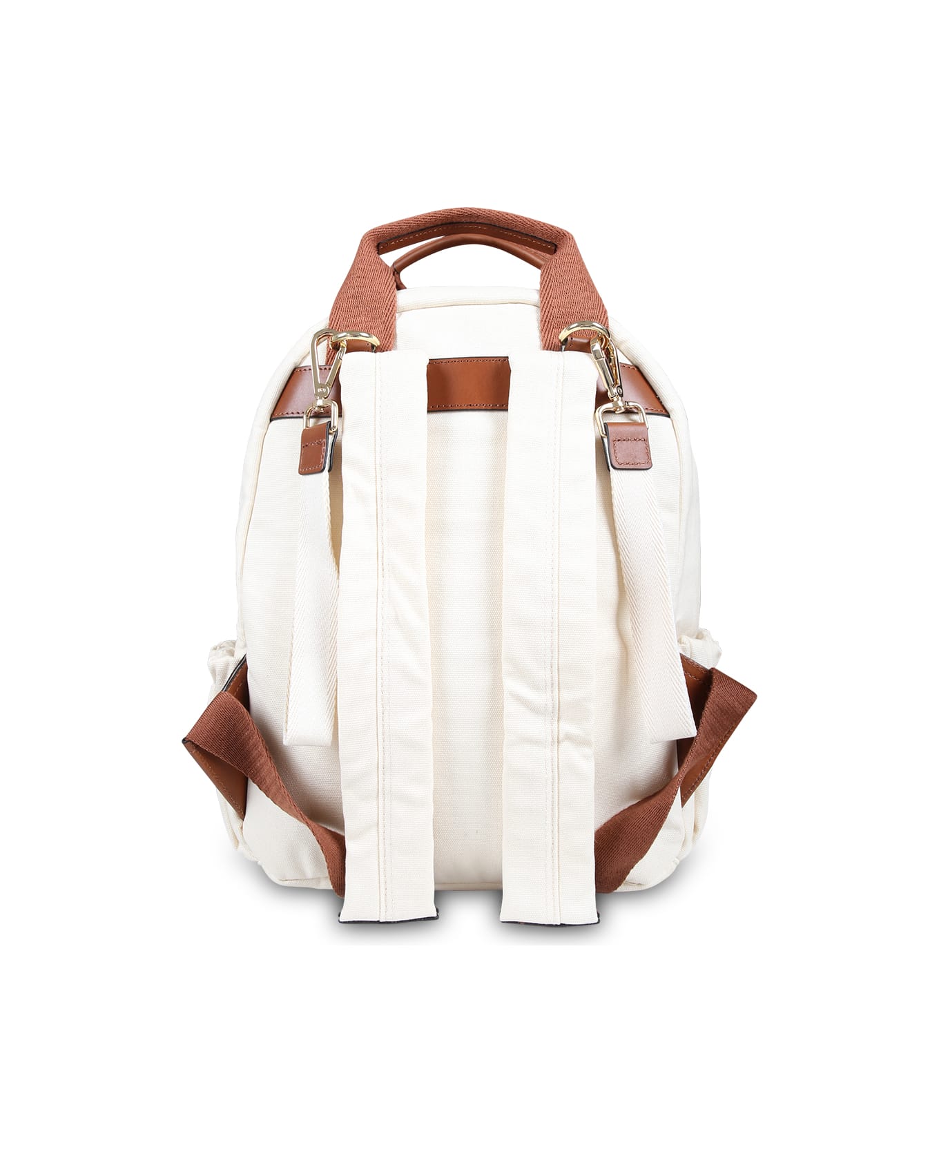 Chloé Ivory Changing Bag For Baby Girl With Logo - Ivory