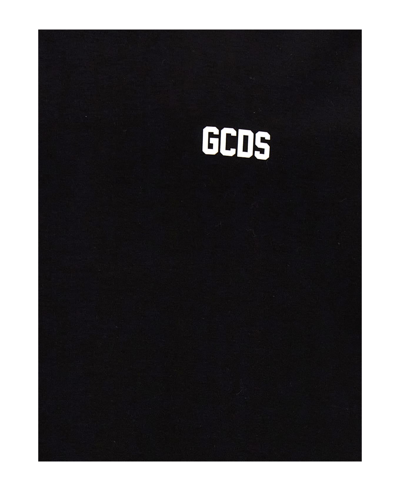 GCDS Logo Print T-shirt - White/Black