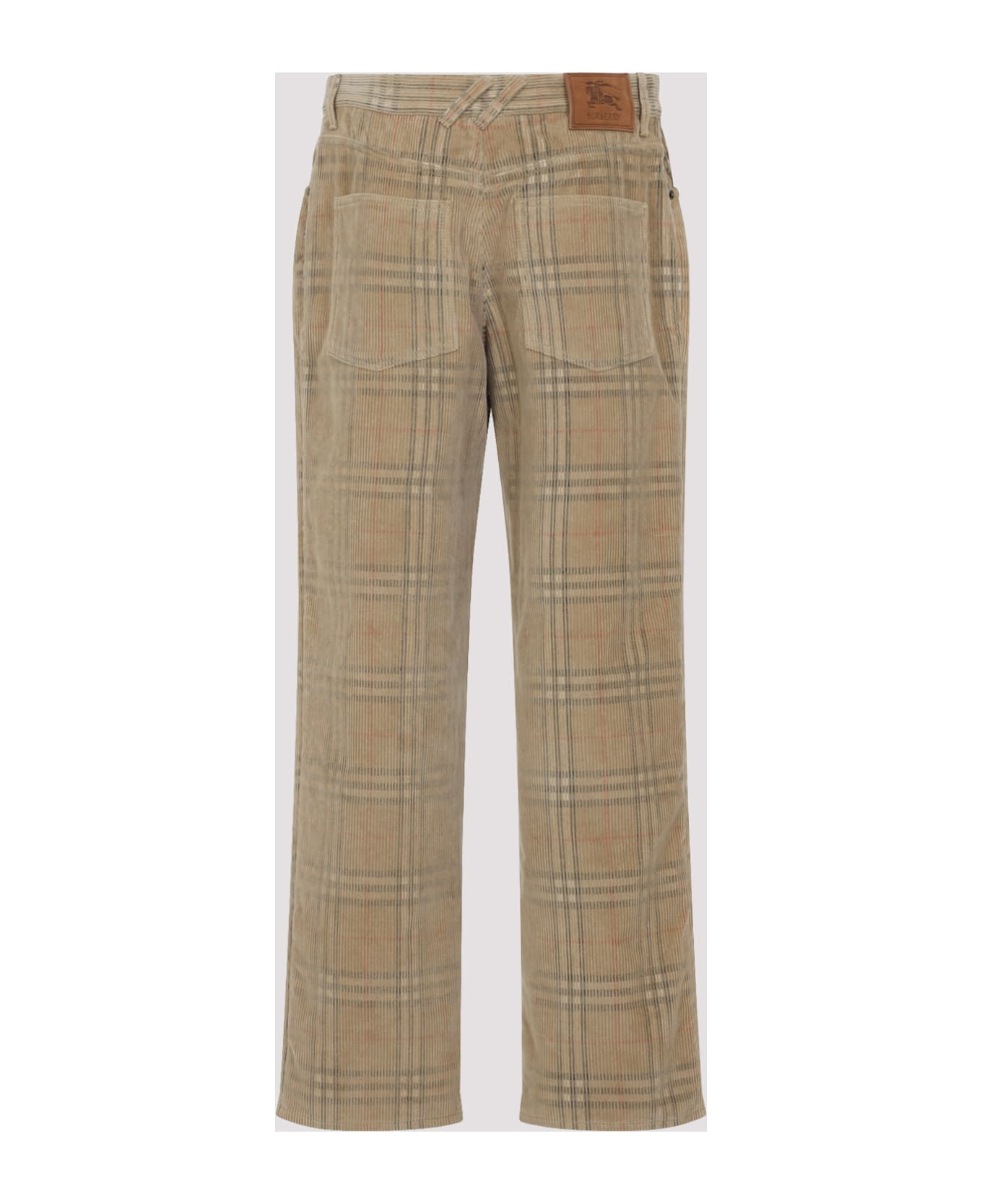 Burberry Fred Check Pants - Sand Ip Check