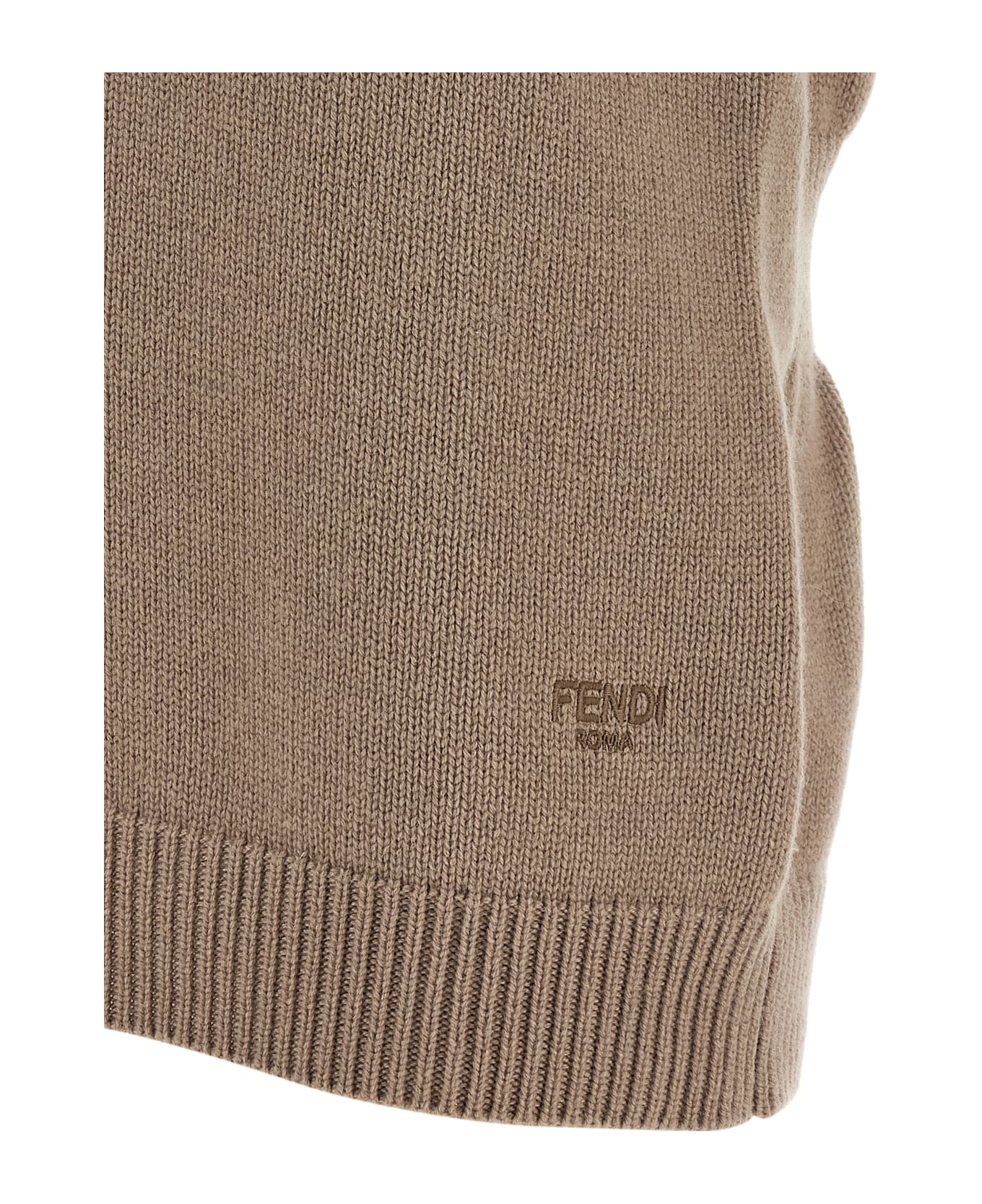 Fendi Cashmere Vest - Beige