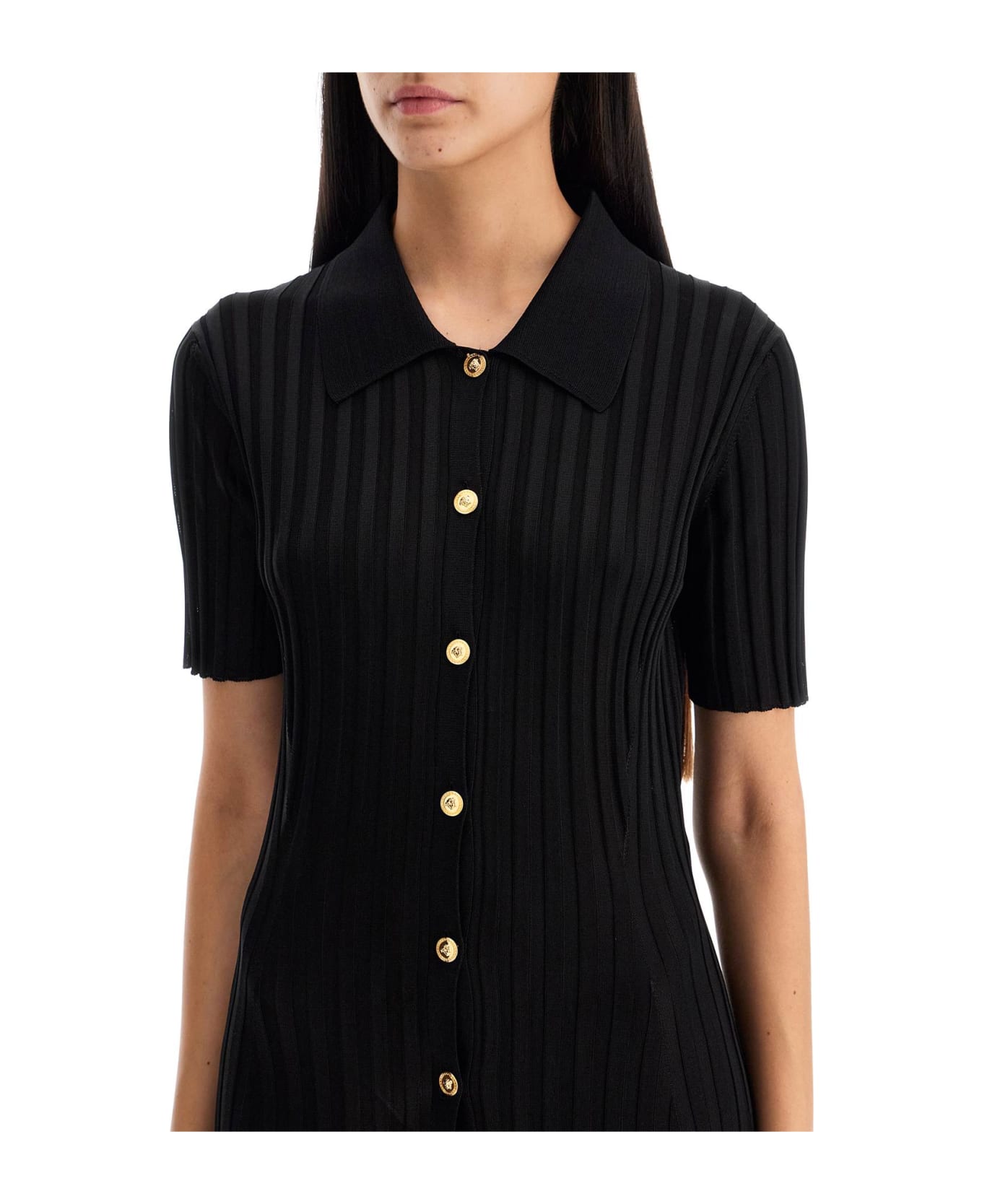 Versace Chemisier Dress - Black