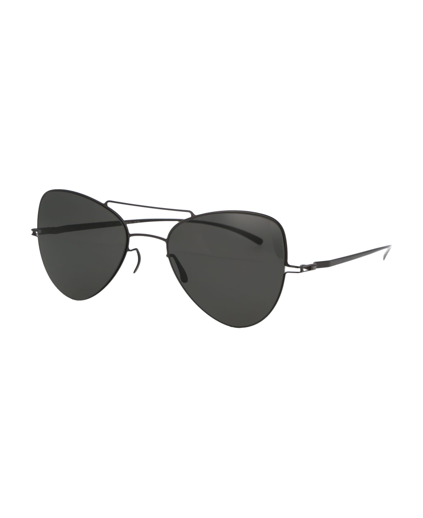 Mykita Mmesse004 Sunglasses - 195 E6 Dark Grey Dark Purple Flash