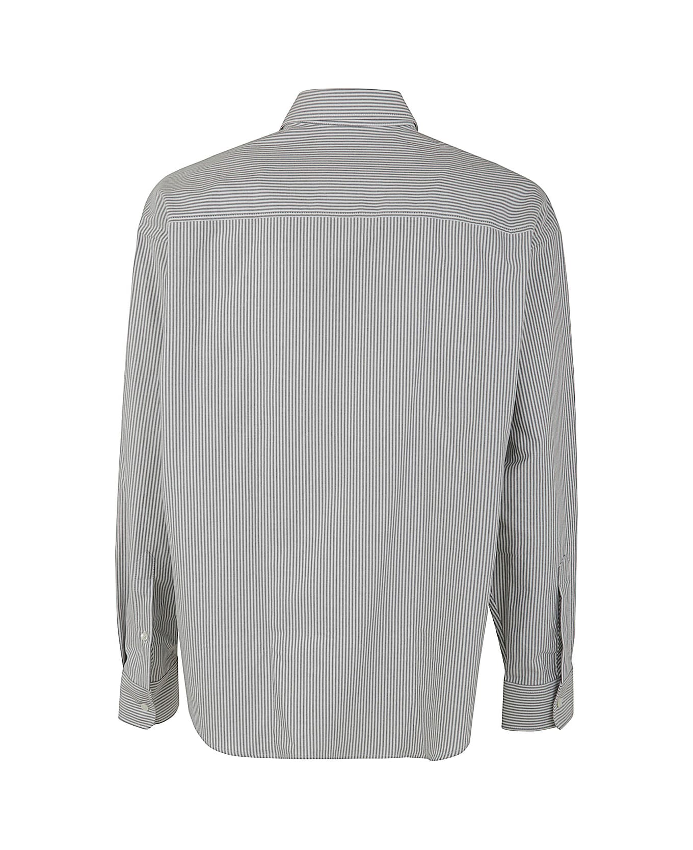 Ami Alexandre Mattiussi Boxy Fit Shirt - Black Natural White シャツ
