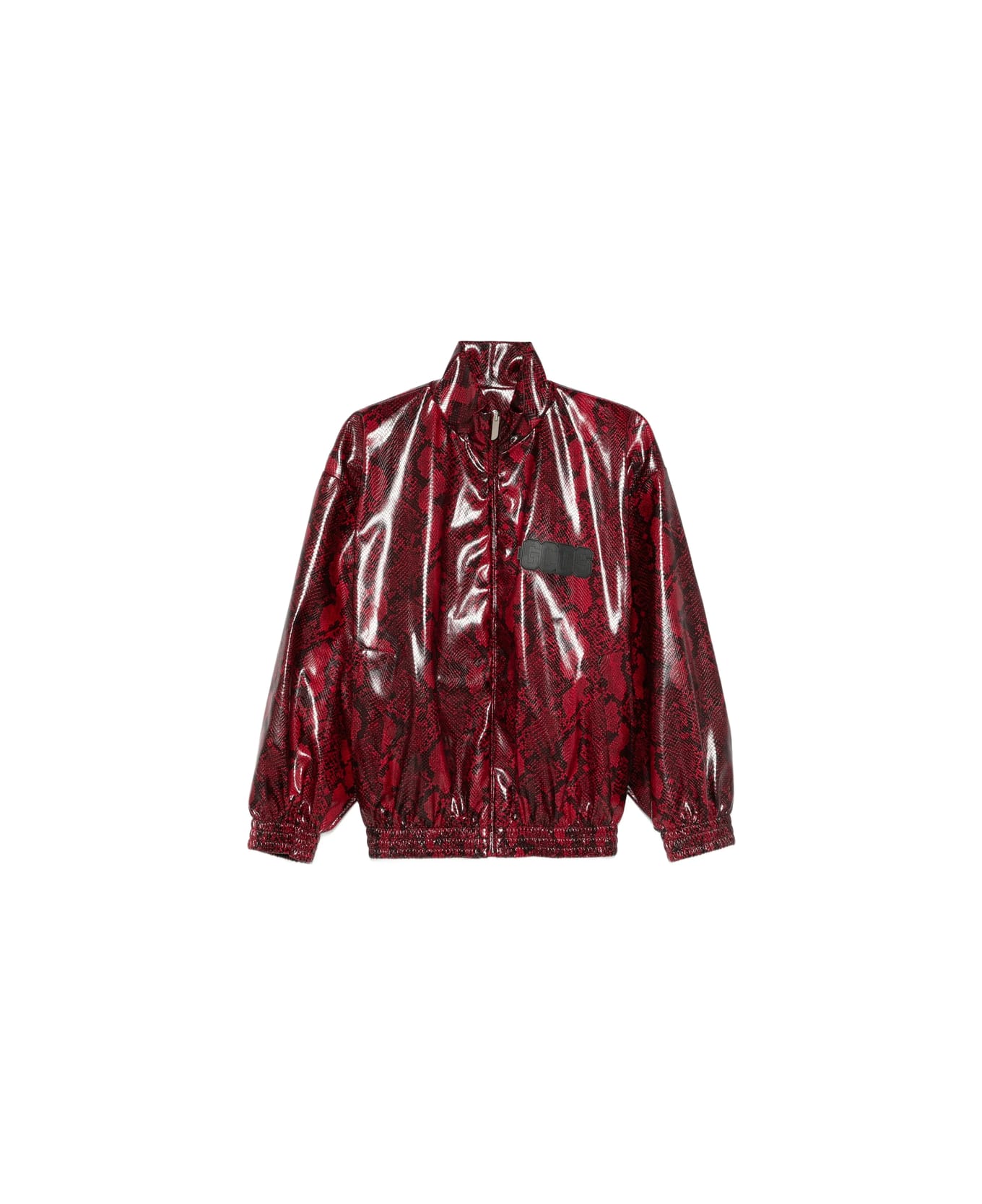 GCDS Leather Outerwear - RED