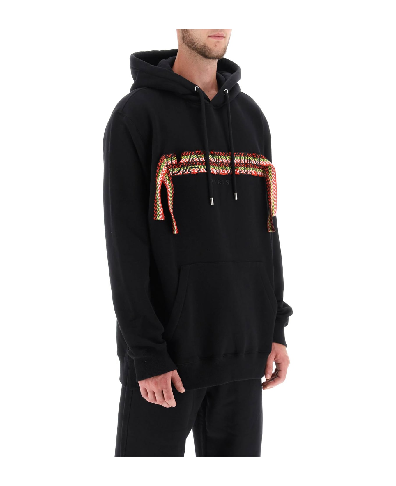 Lanvin 'curb Lace' Oversized Hoodie