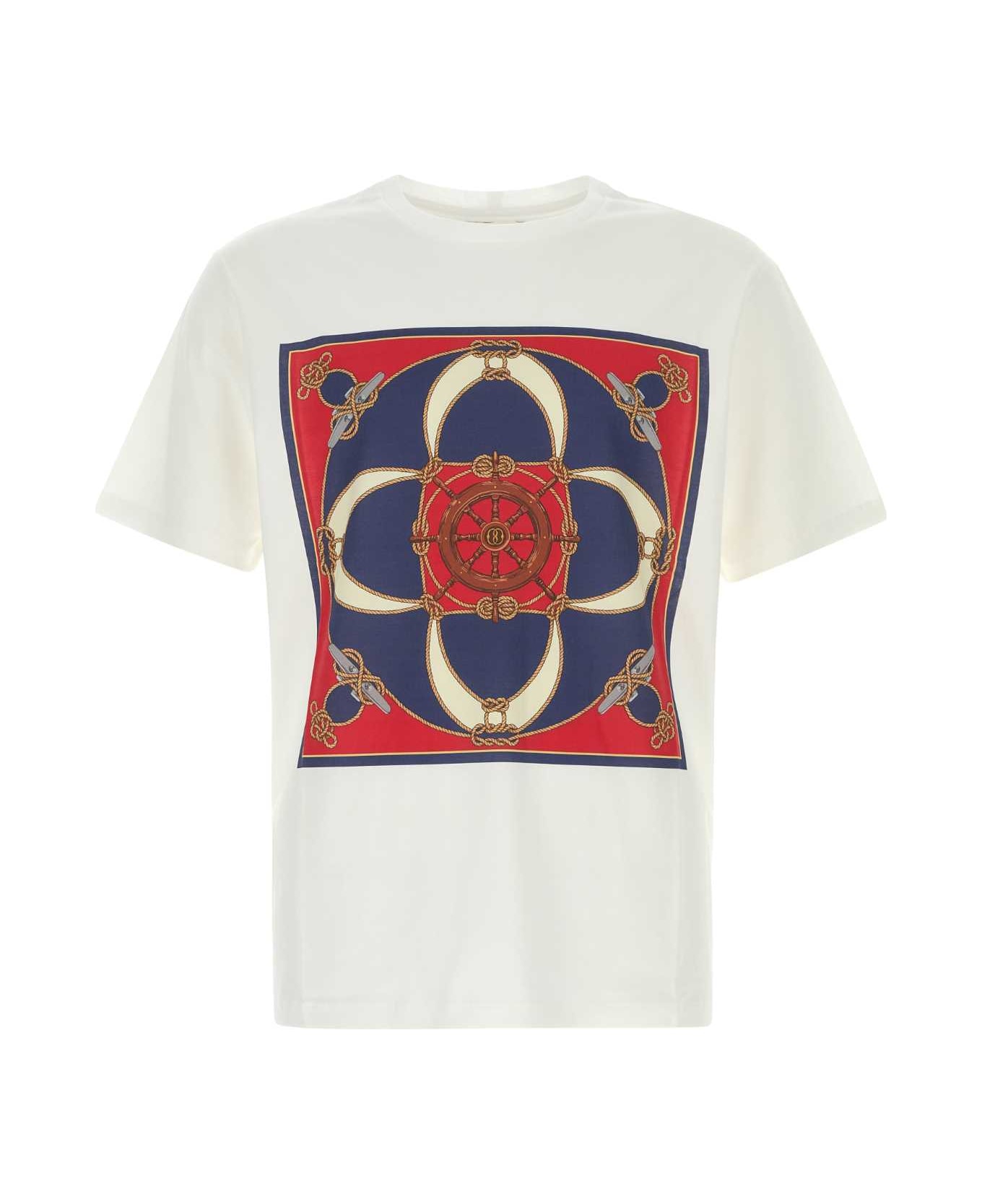 Bally White Cotton T-shirt | italist