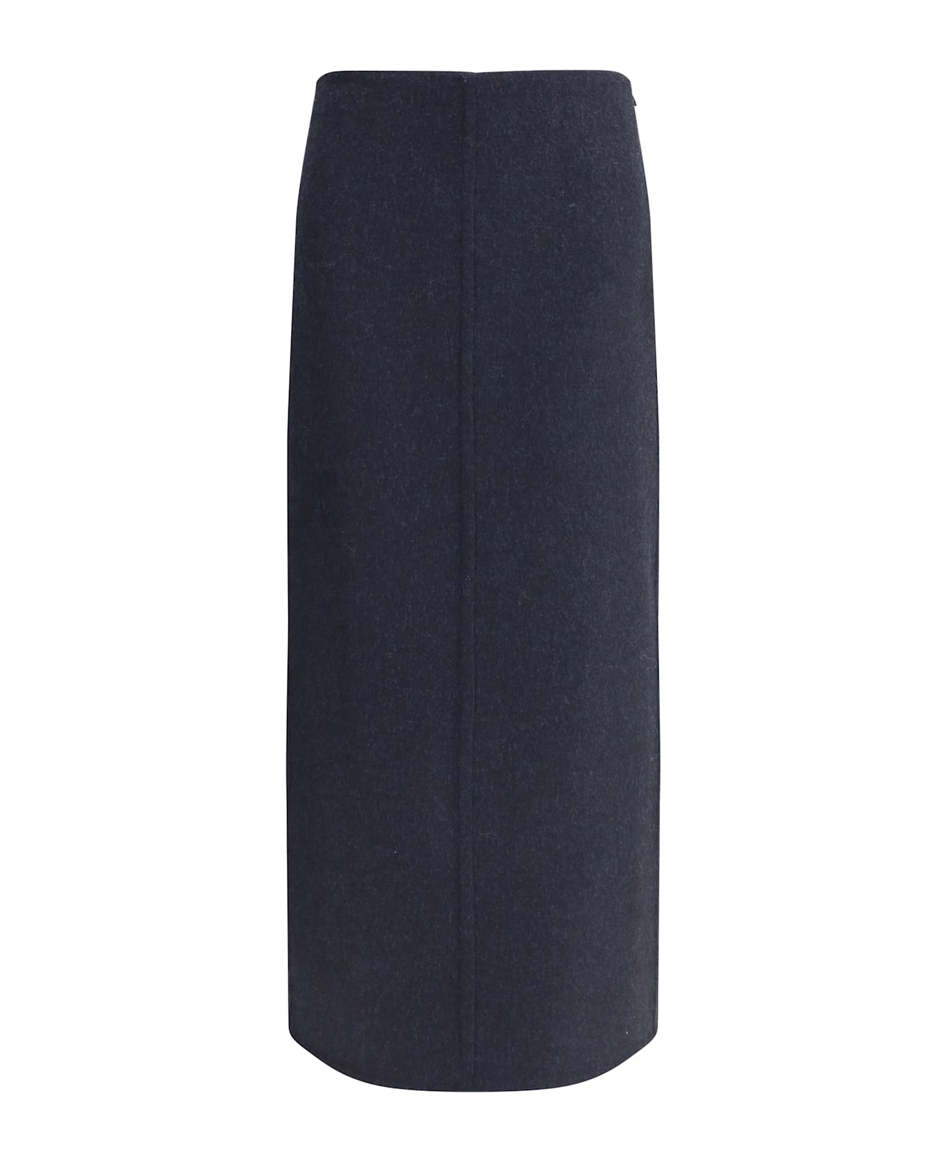Brunello Cucinelli Virgin Wool Midi Skirt