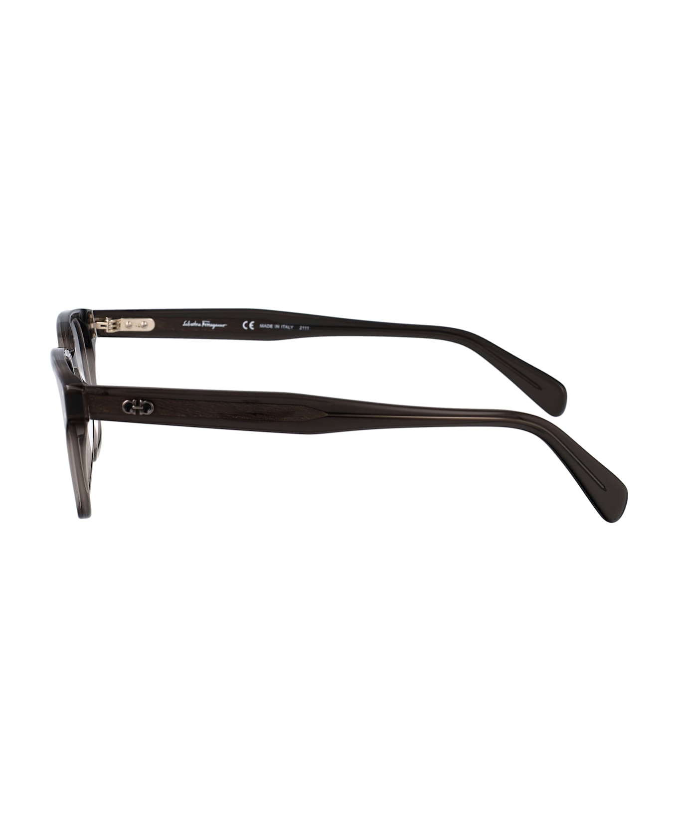Salvatore Ferragamo Eyewear Sf2924 Glasses - TRANSPARENT GREY