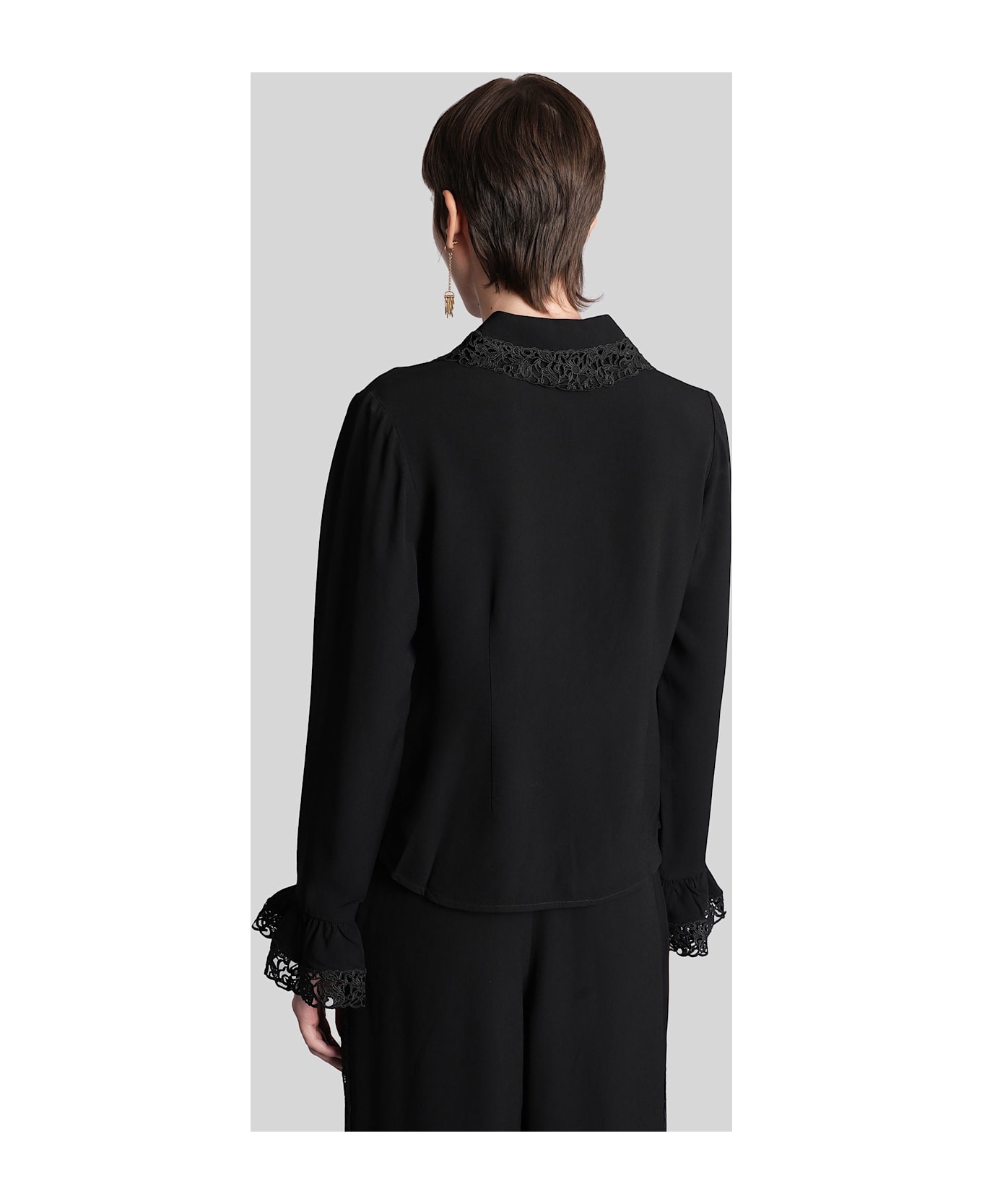 Zimmermann Shirt In Black Viscose - black
