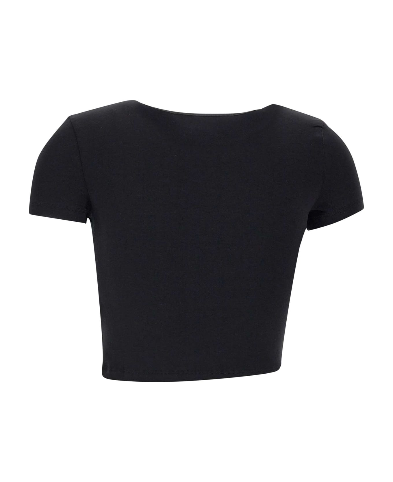 Rotate by Birger Christensen "may" Top - BLACK Tシャツ