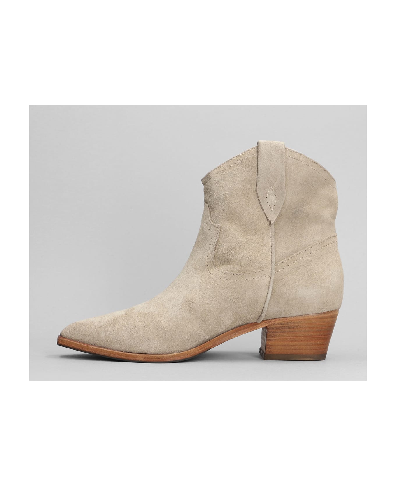 Julie Dee Texan Ankle Boots In collaboration Suede - collaboration