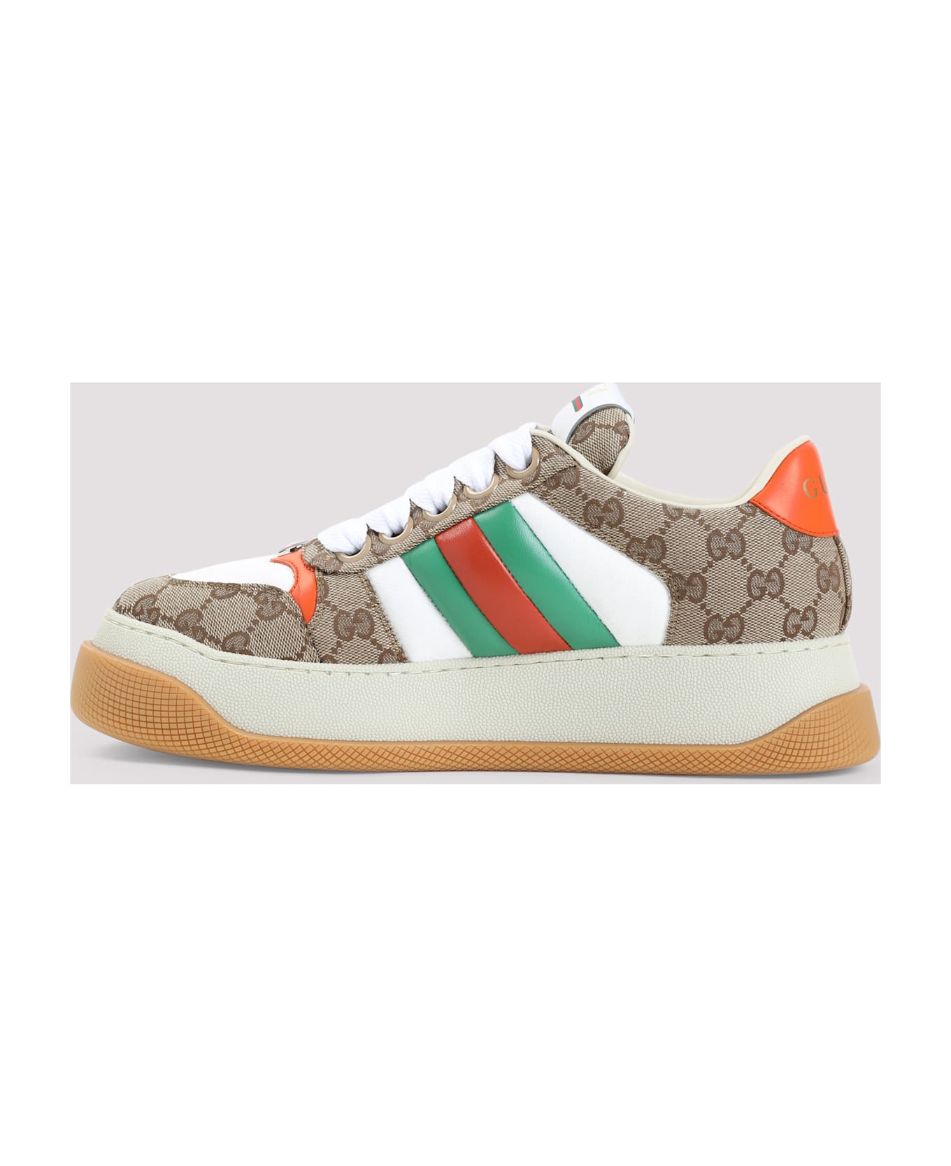 Gucci Double Screener Sneakers - Gg To Gg