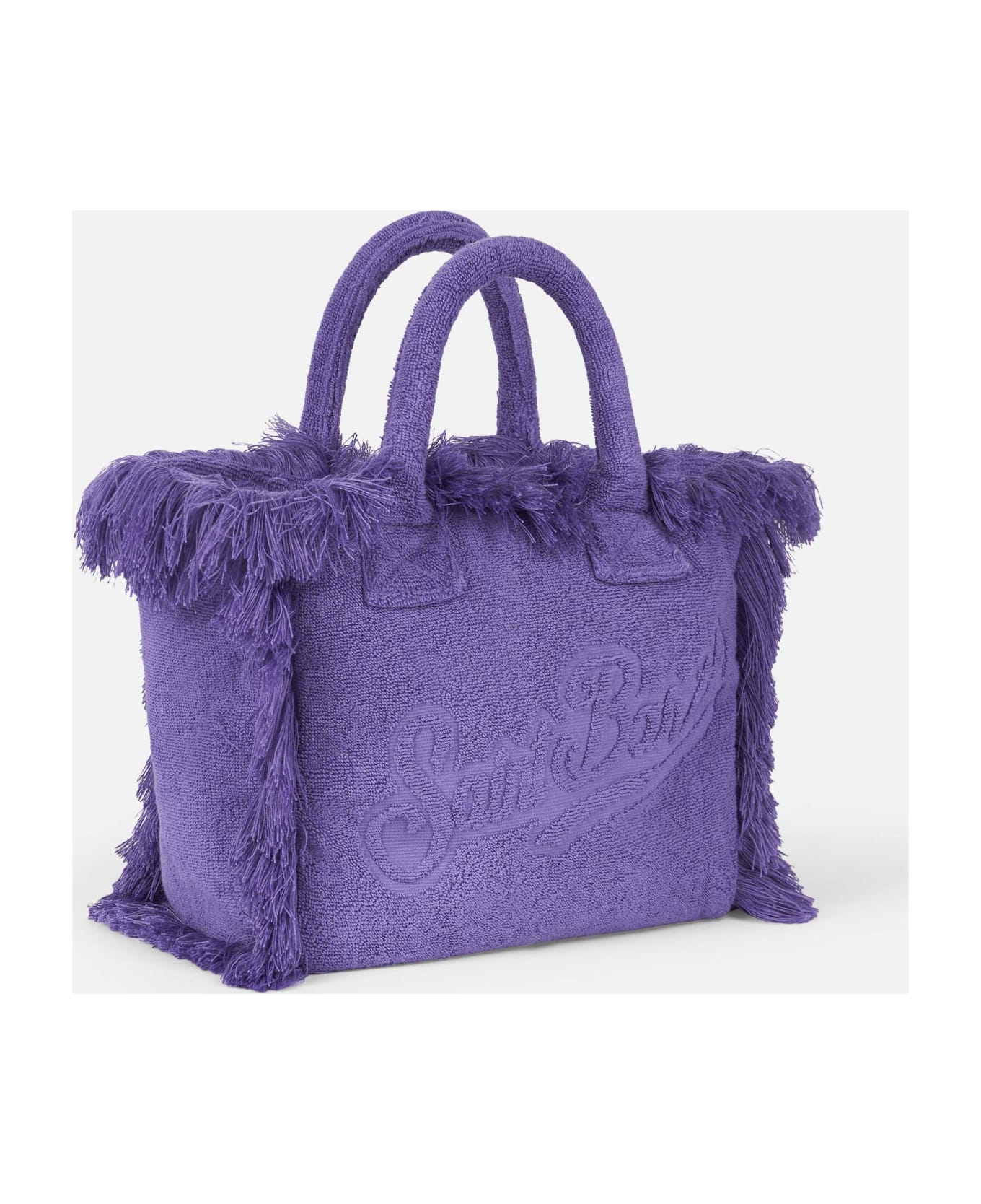 MC2 Saint Barth Colette Purple Terry Soft Handbag - PINK