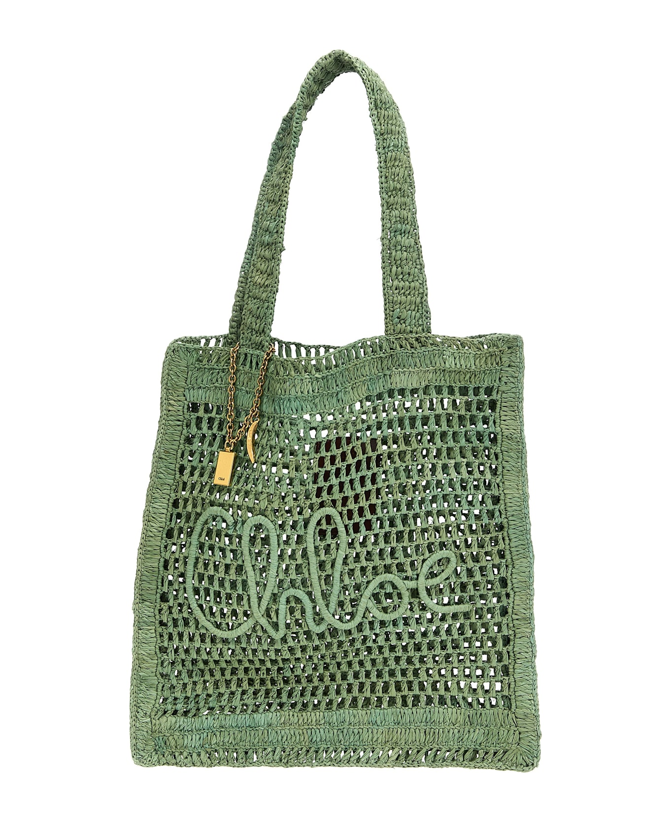 Chloé 'summer Banana' Shopping Bag - GREEN