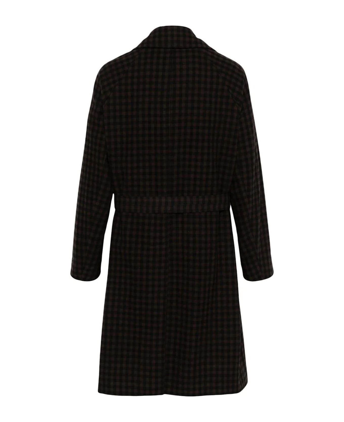 hevo HEVO<イーヴォ>Men's BRINDISI Hevo Brindisi Coat | Black | FARFETCH OM